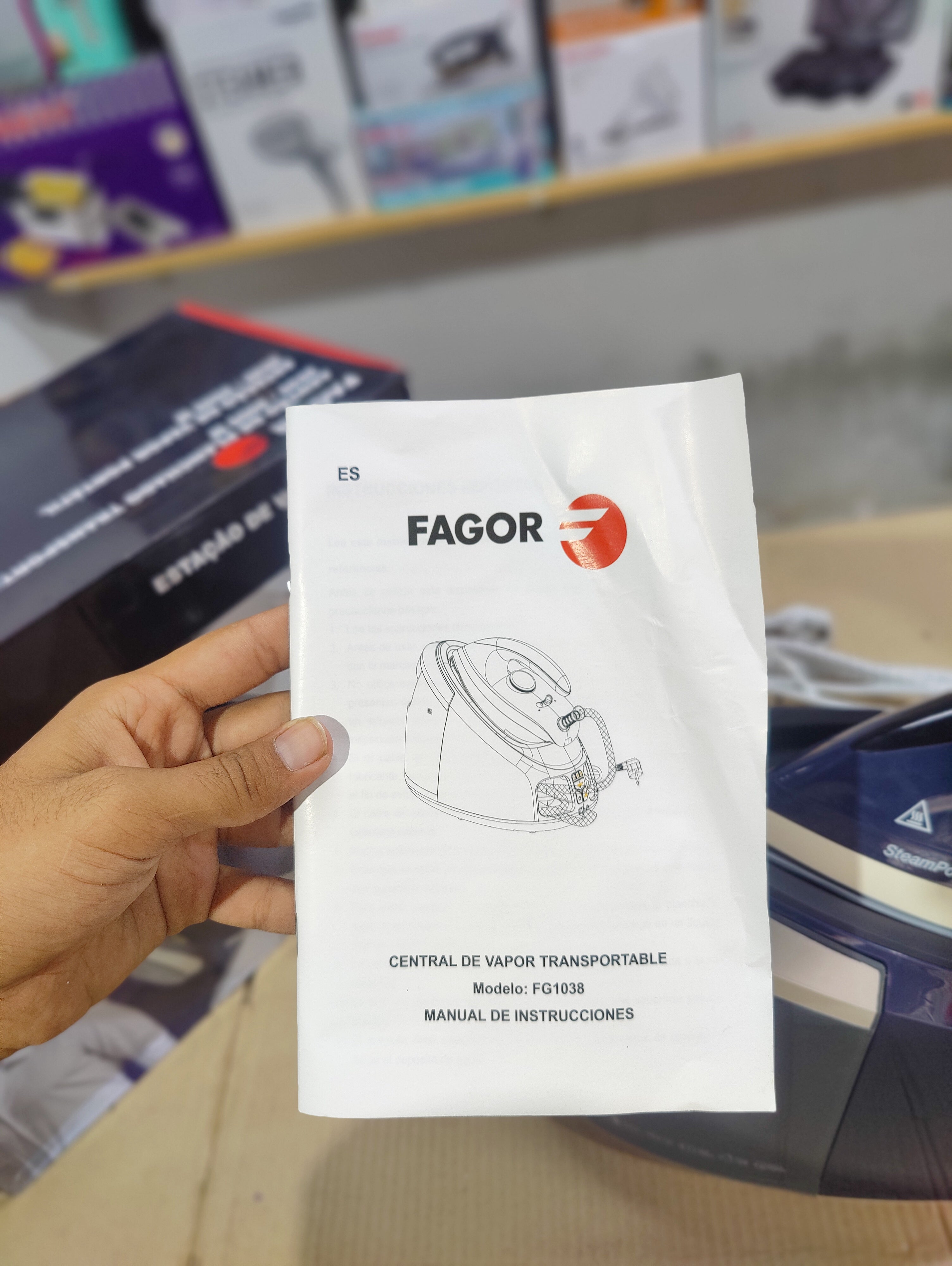Imported Fagor Garment Steaming Iron