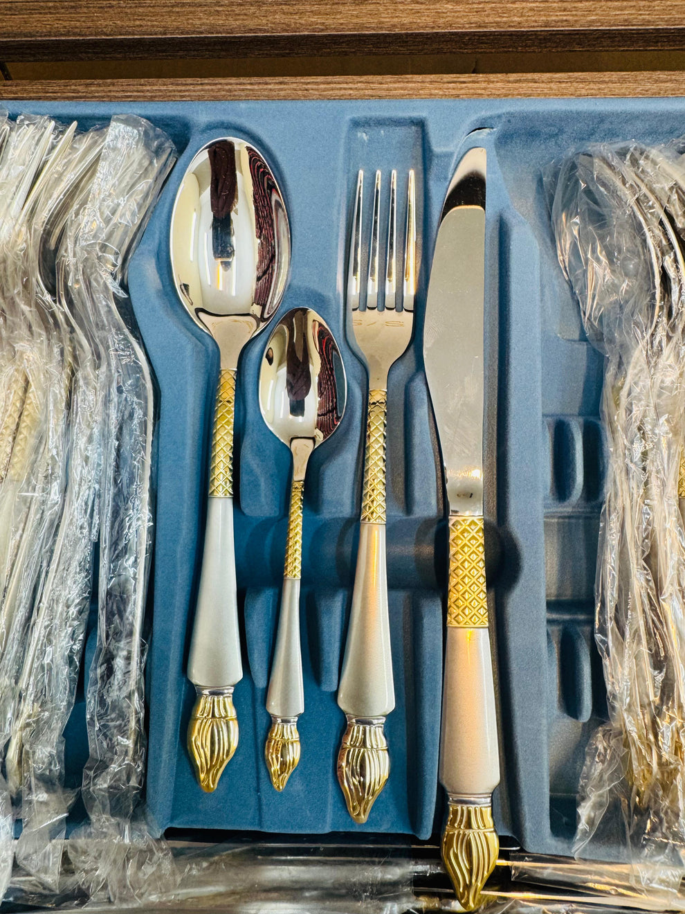 KDK 72pcs Luxury Stainless Steel Cutlery Set with Gift Box