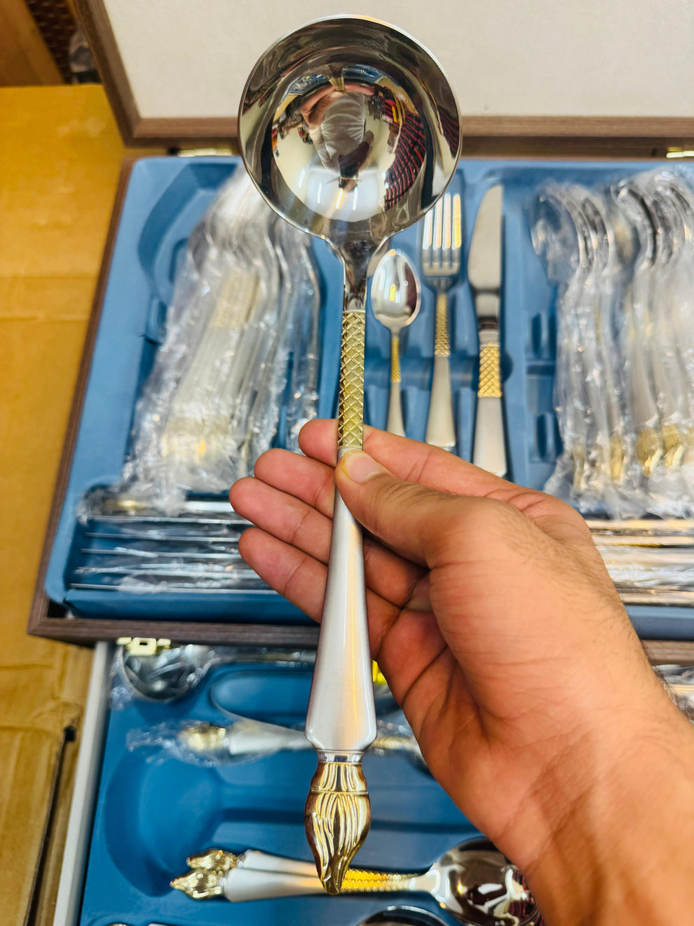 KDK 72pcs Luxury Stainless Steel Cutlery Set with Gift Box