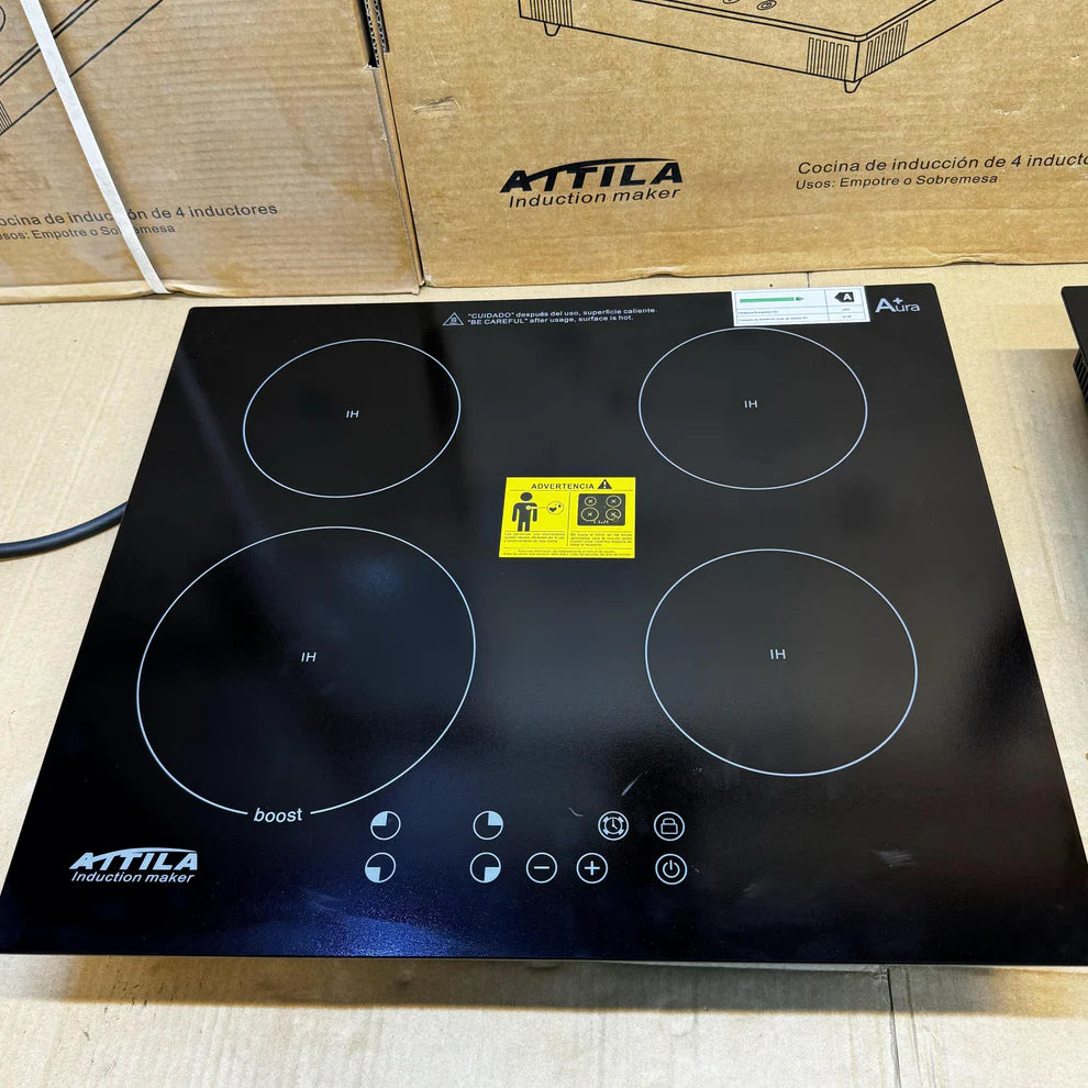 New ATTILA Dual Purpose Induction Stove with 4 Inductors