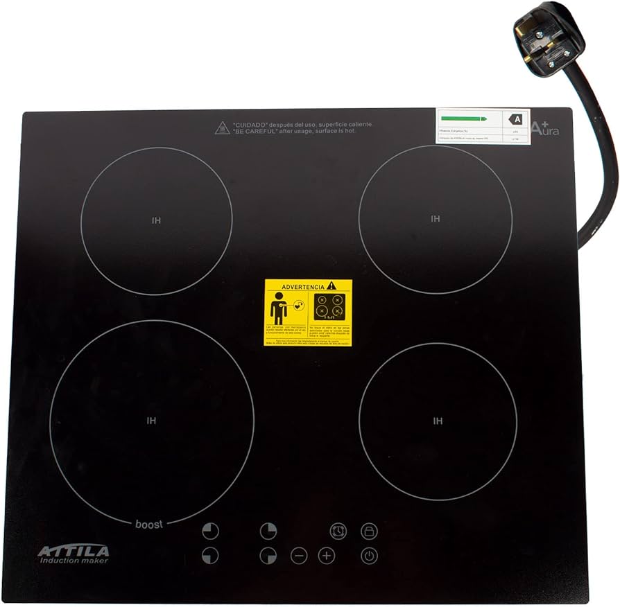New ATTILA Dual Purpose Induction Stove with 4 Inductors
