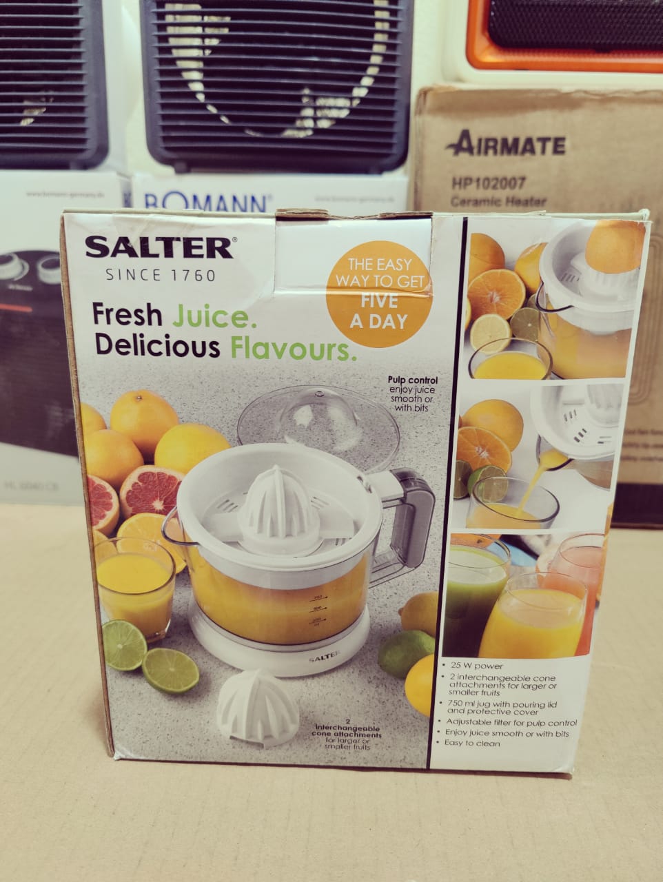 Imported Salter Electric Citrus Juicer
