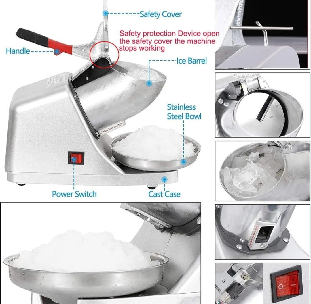 Imported Electric Ice Crushing and Smashing Machine