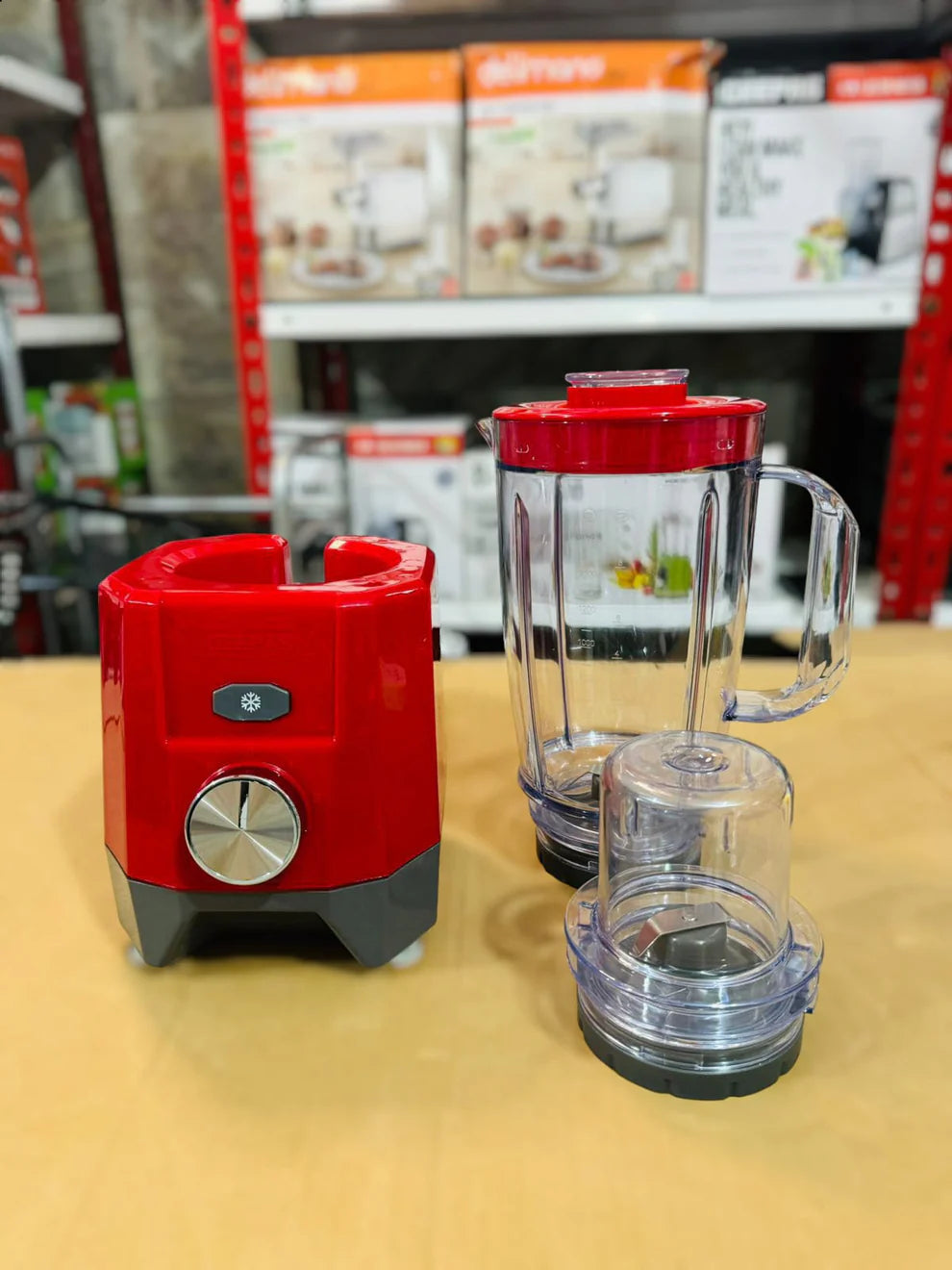 Geepas 1.6L 2 in 1 Blender 650W -44107