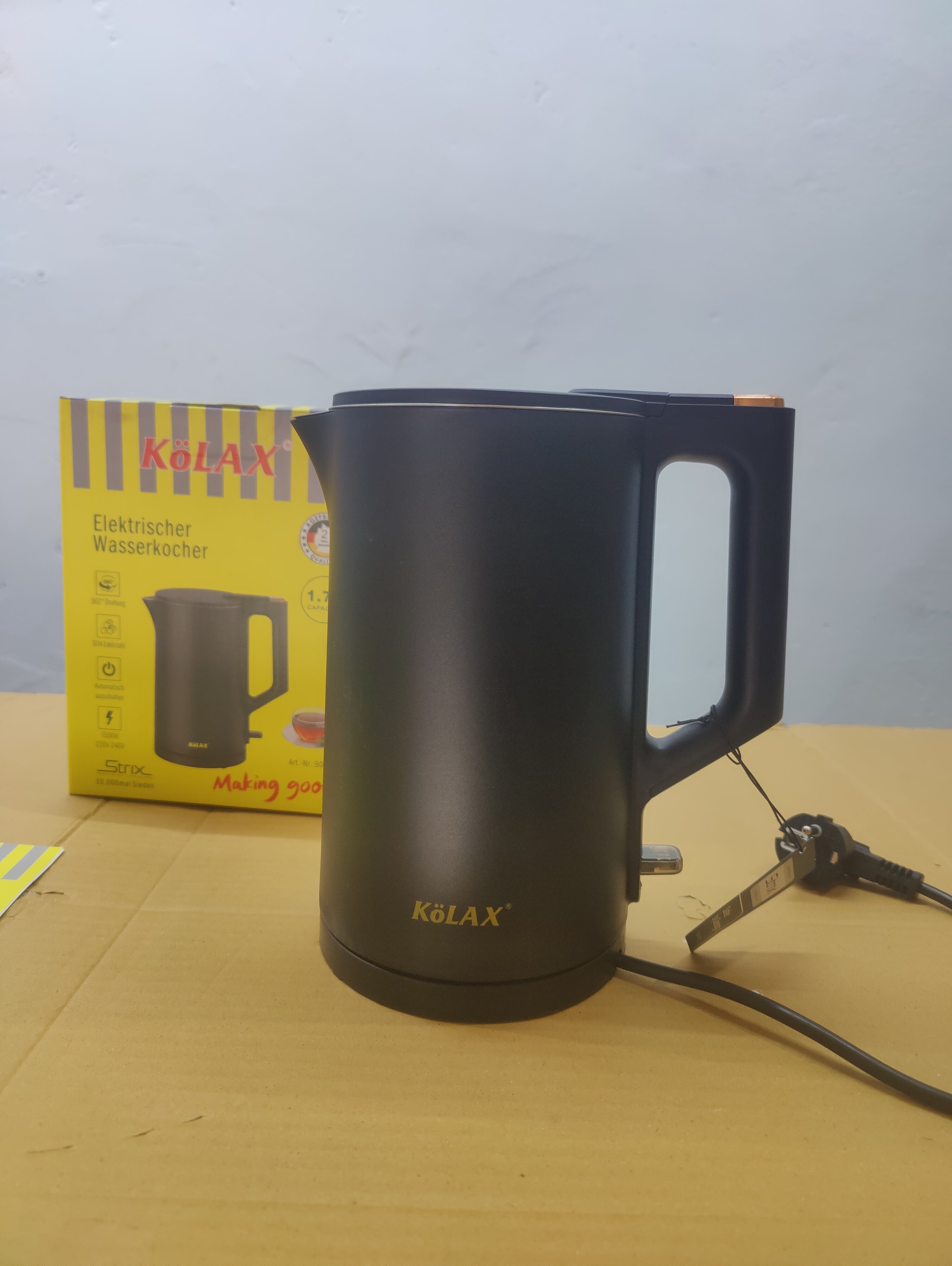 Imported Kolax Electric Kettle - 1.7 Liter