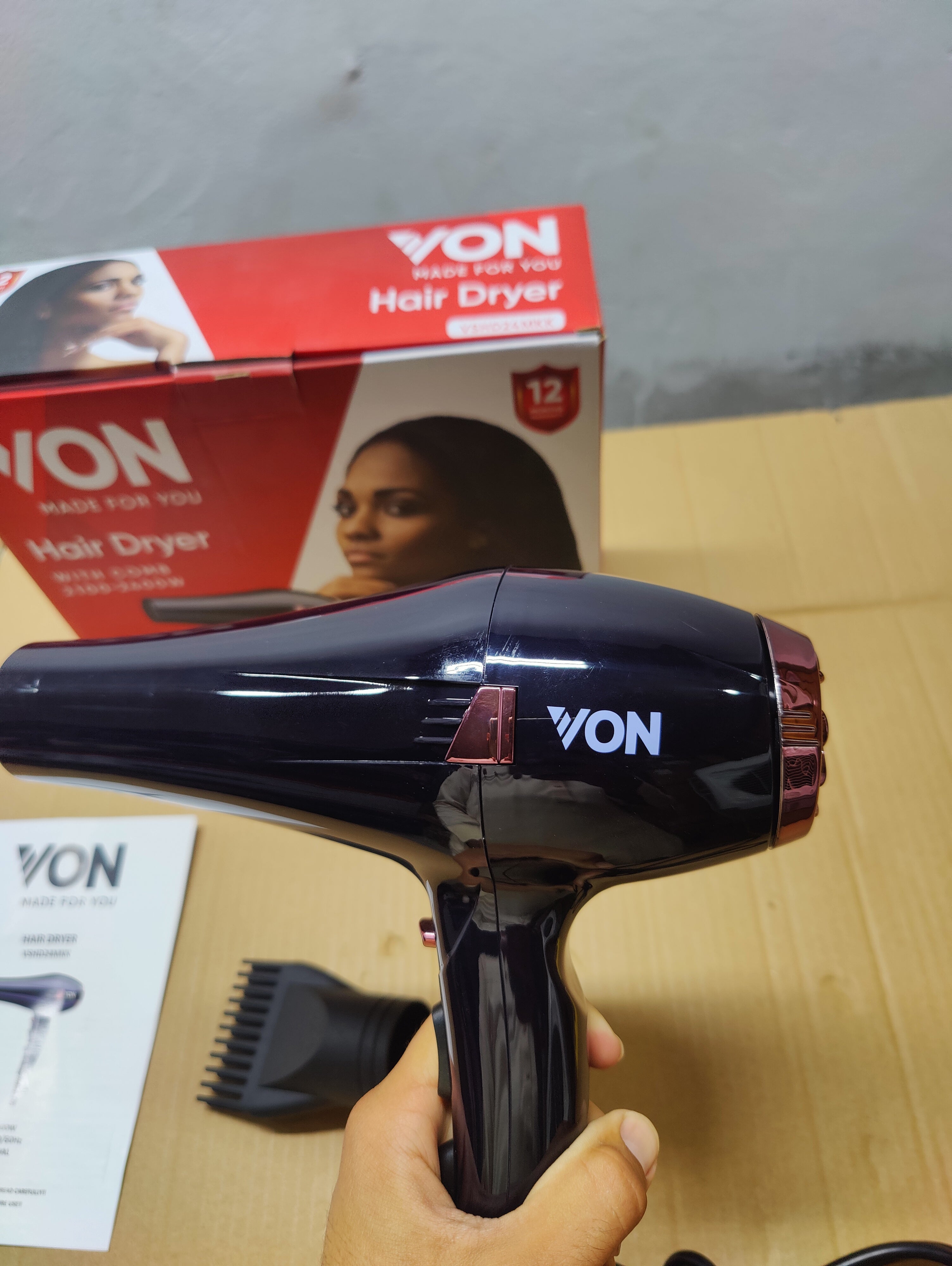 Von Hair Dryer VSHD24MKK