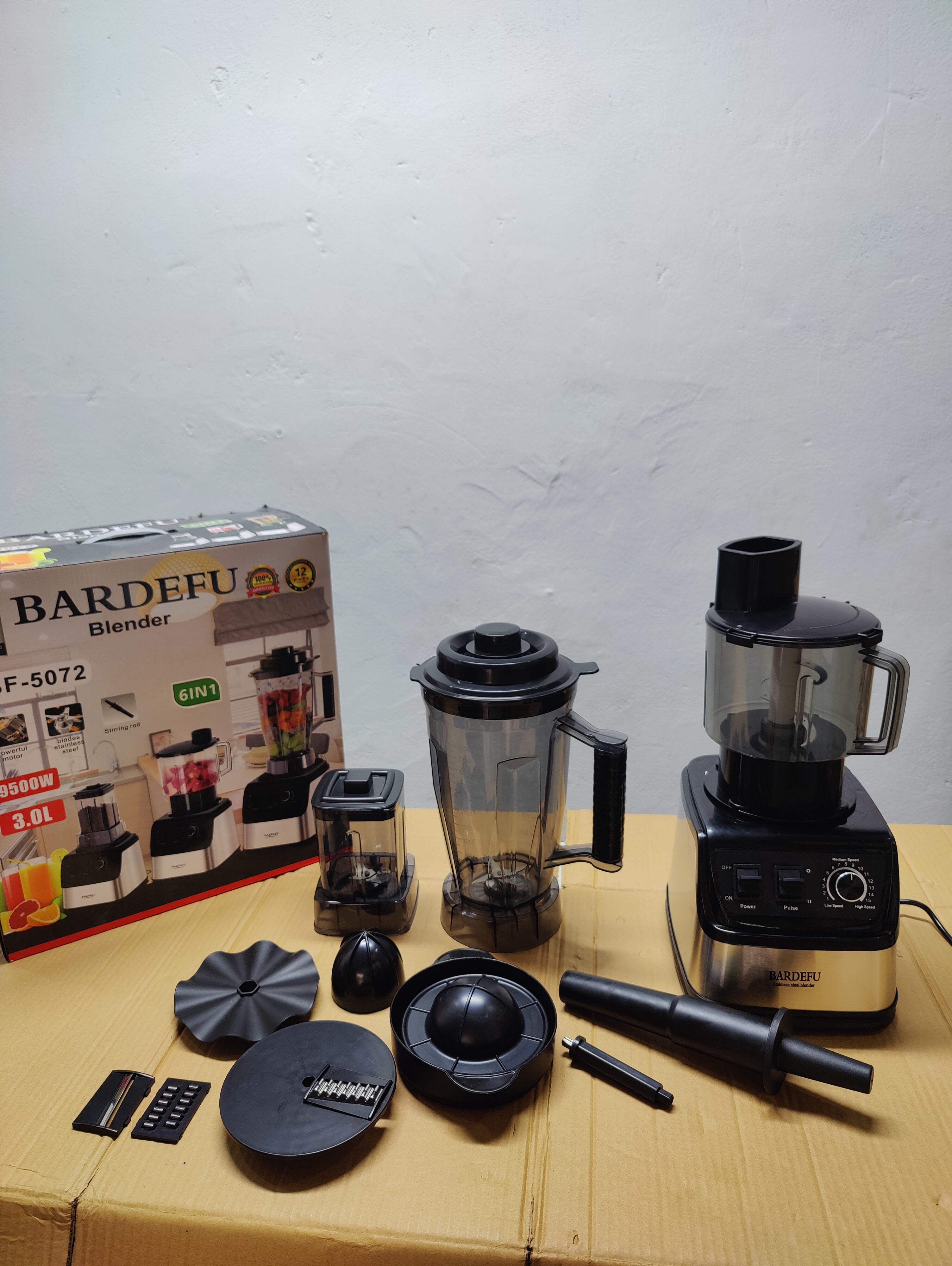 Bardefu 6-in-1 Multipurpose Blender Set BF-5072