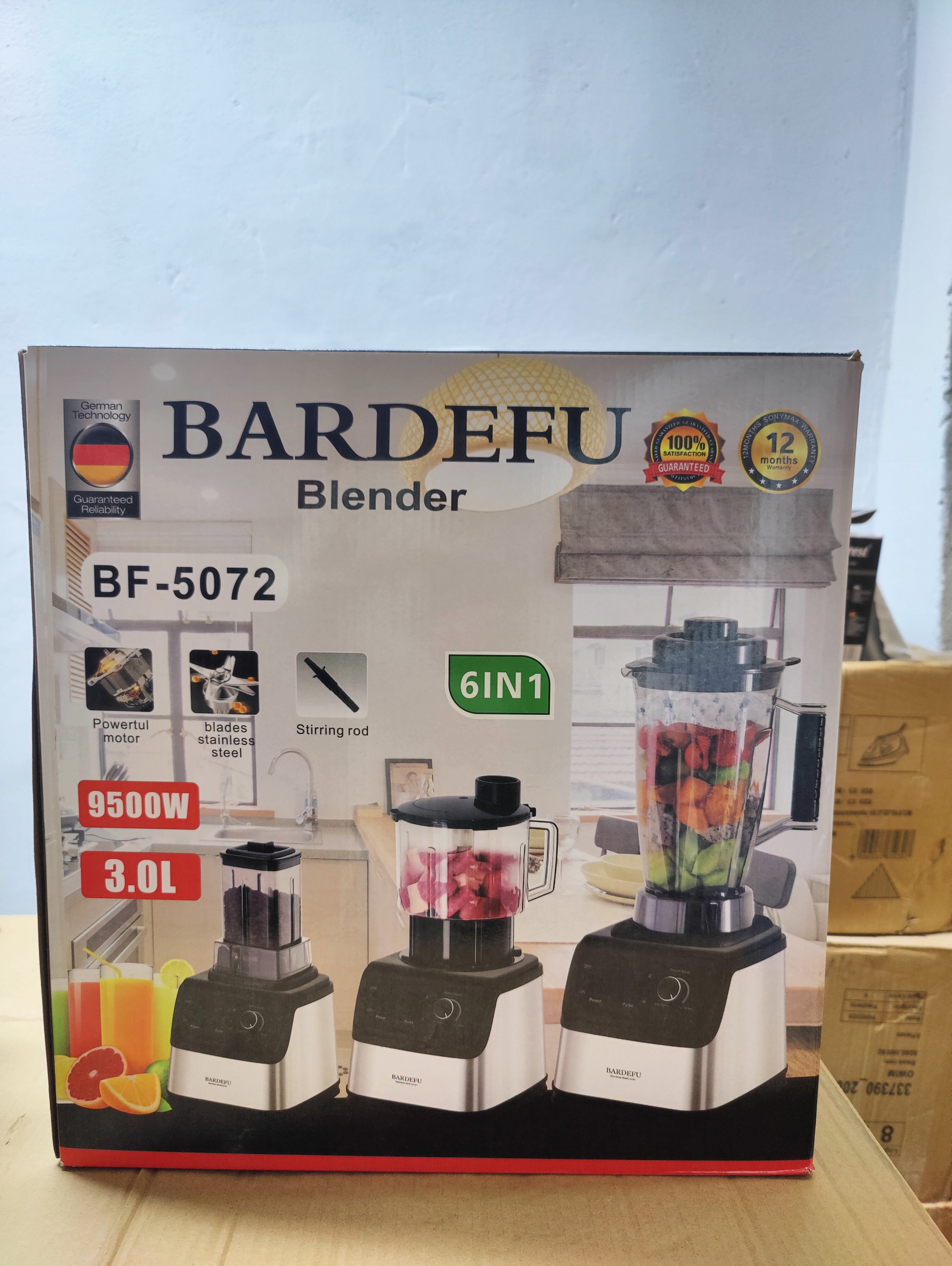 Bardefu 6-in-1 Multipurpose Blender Set BF-5072