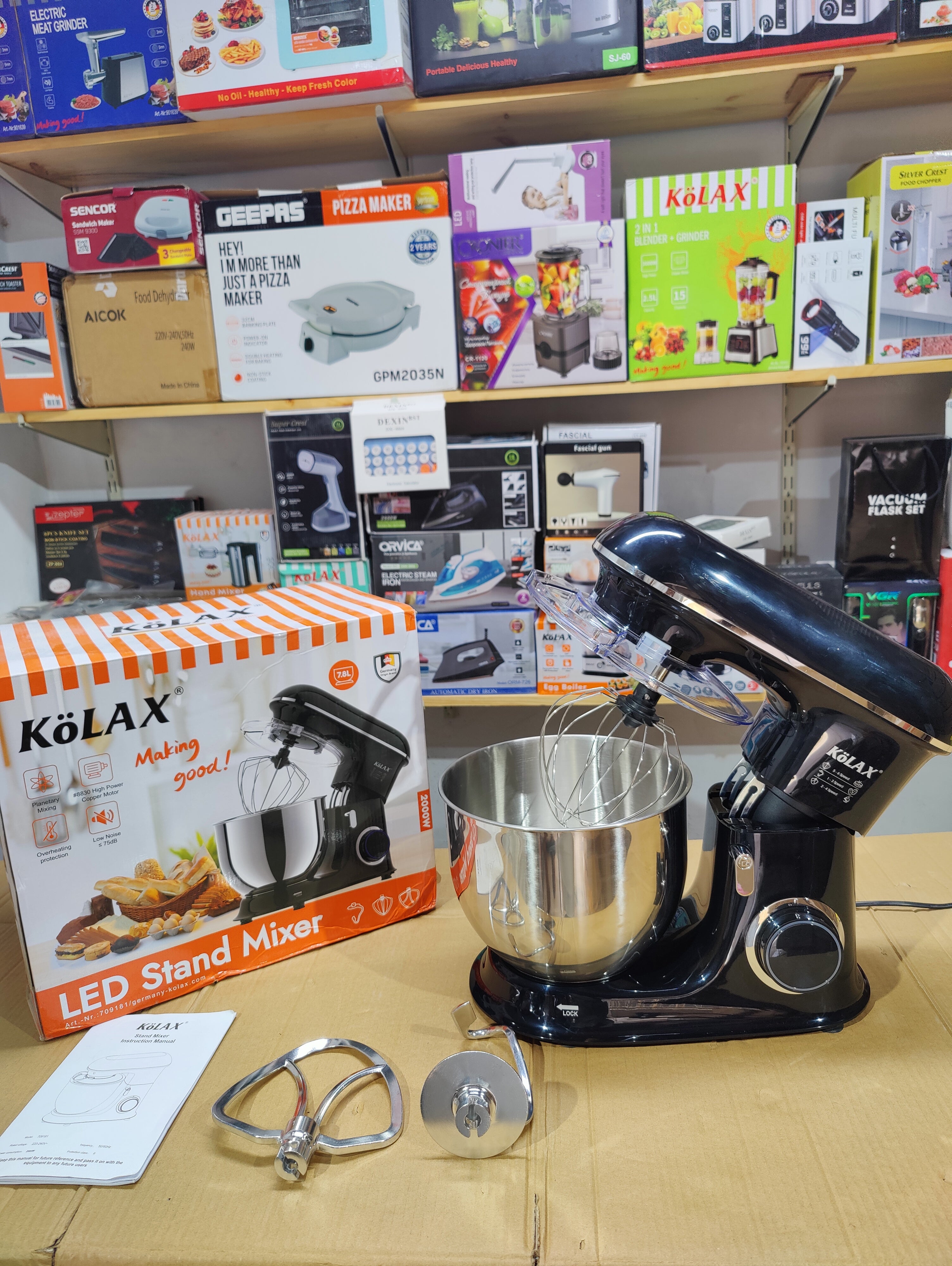 KOLAX Stand Mixer 7.8L