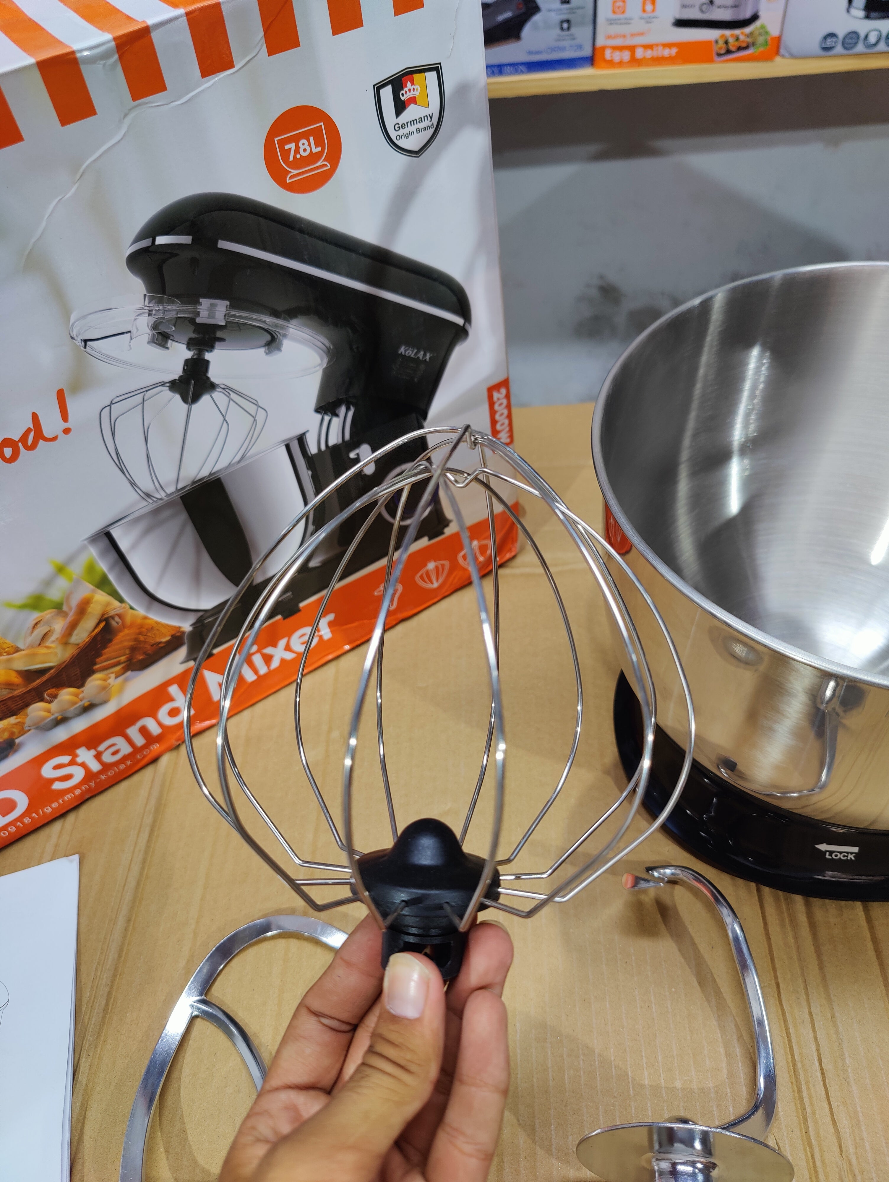 KOLAX Stand Mixer 7.8L
