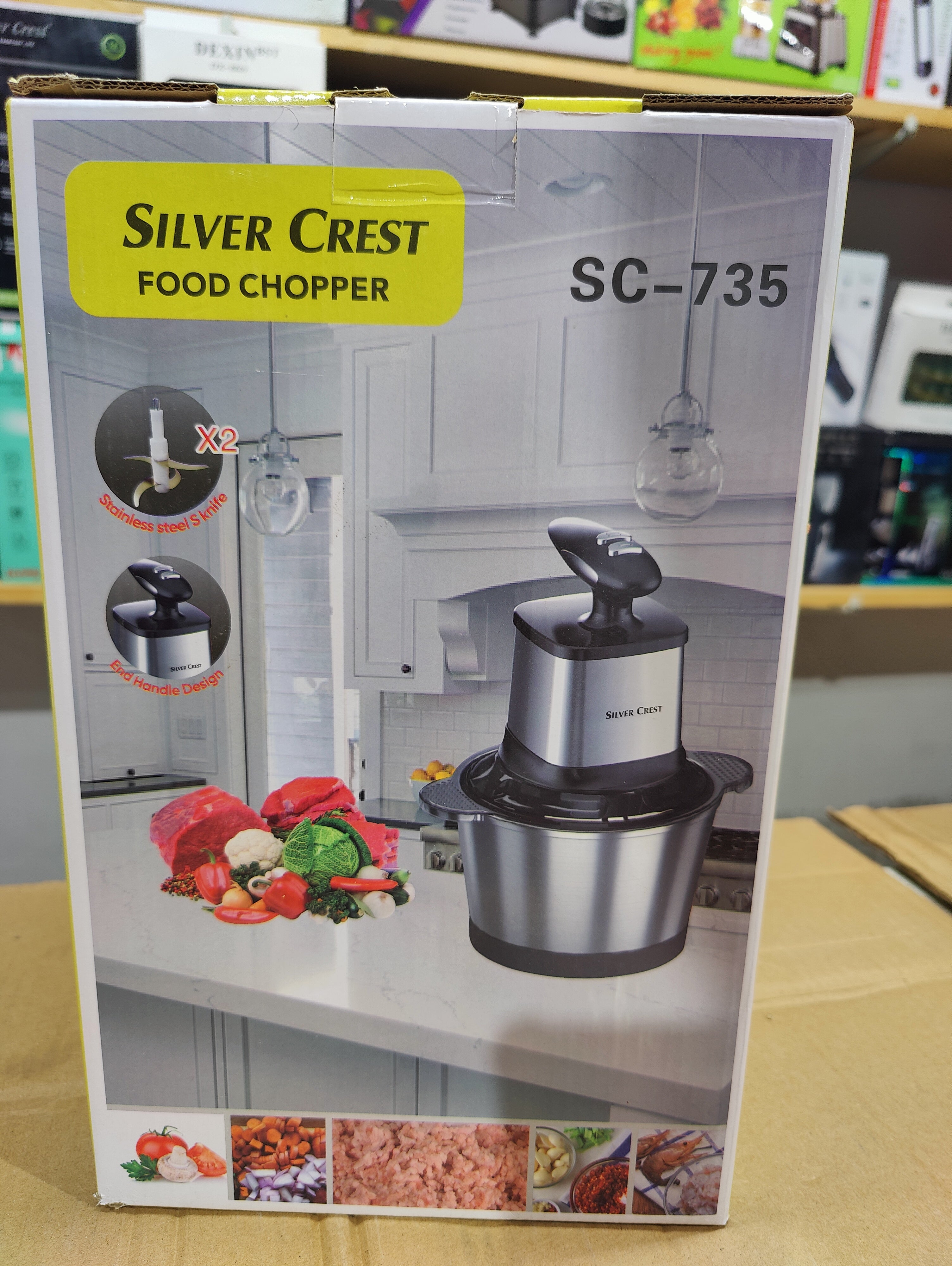 Imported Silver Crest 3 Liter Food Chopper