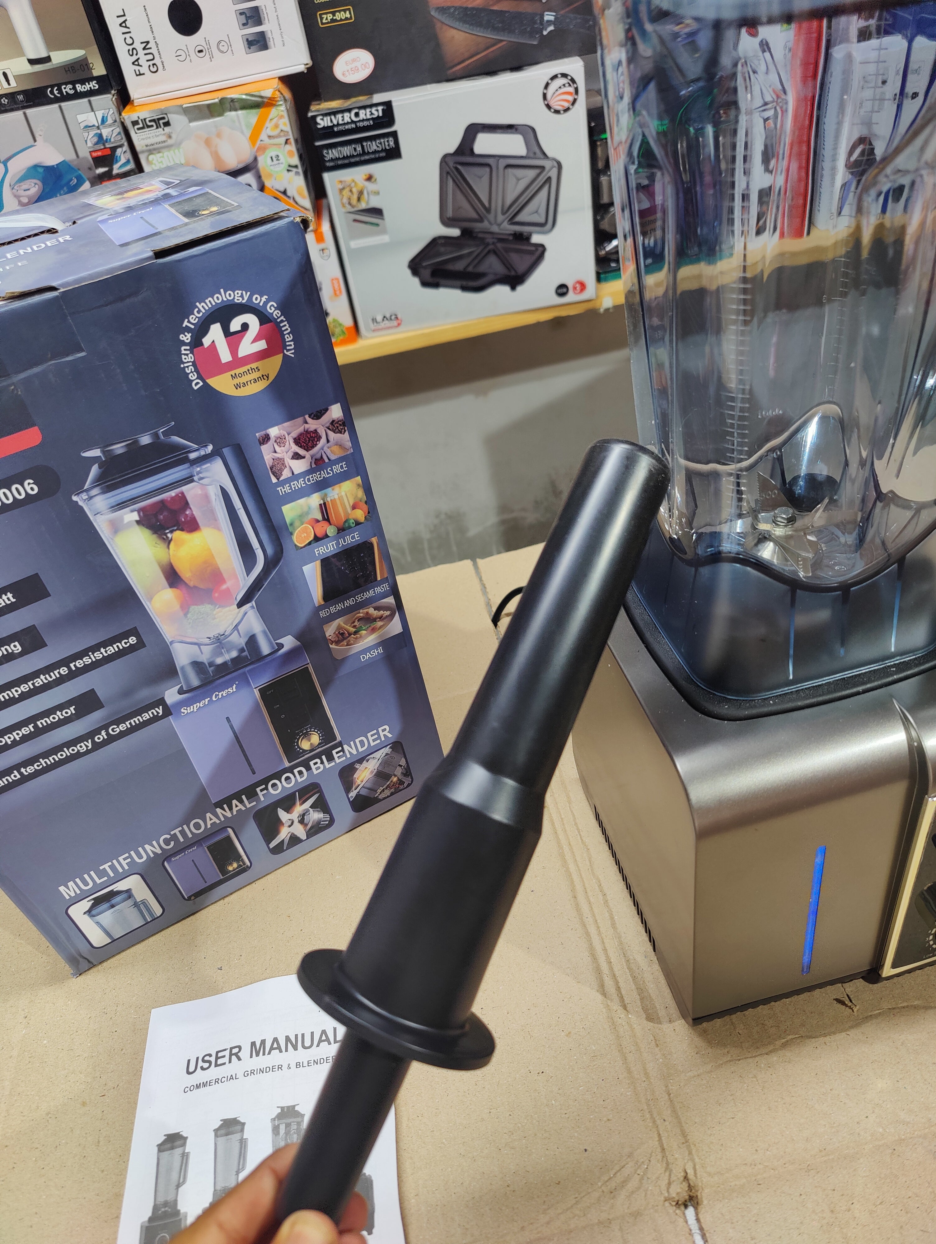 Super Crest Commercial Blender SCT-8006