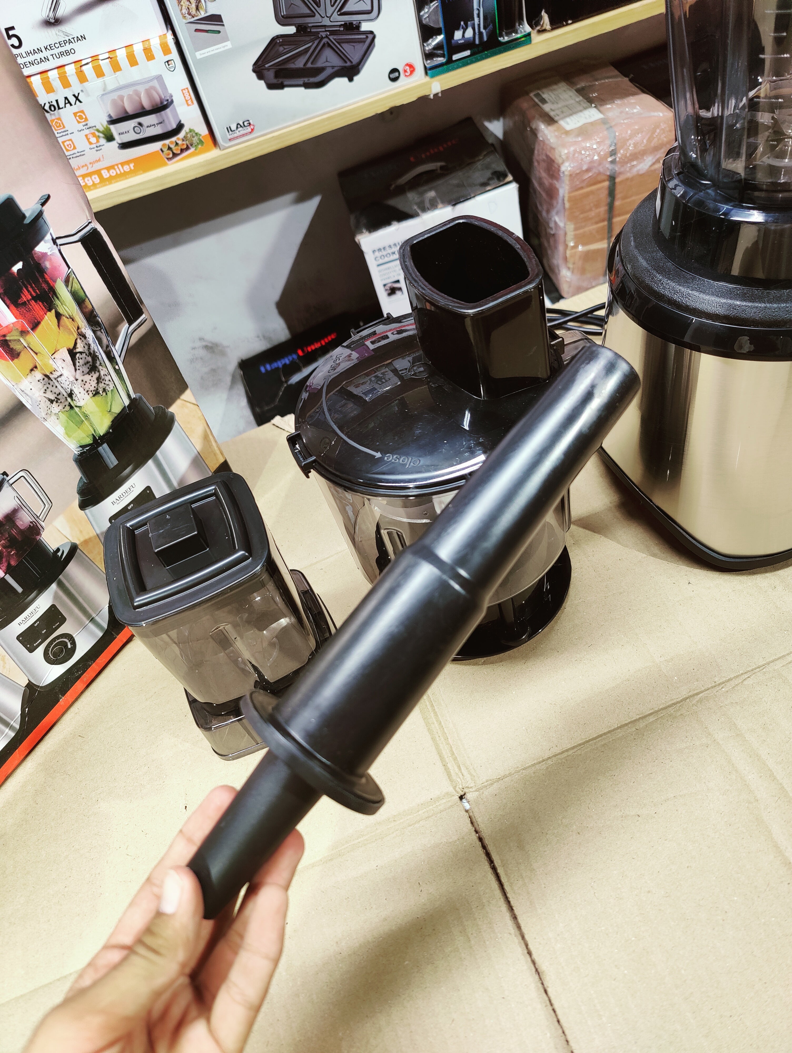 BARDEFU 3 in 1 Blender- Chopper & Grinder -Model 5052