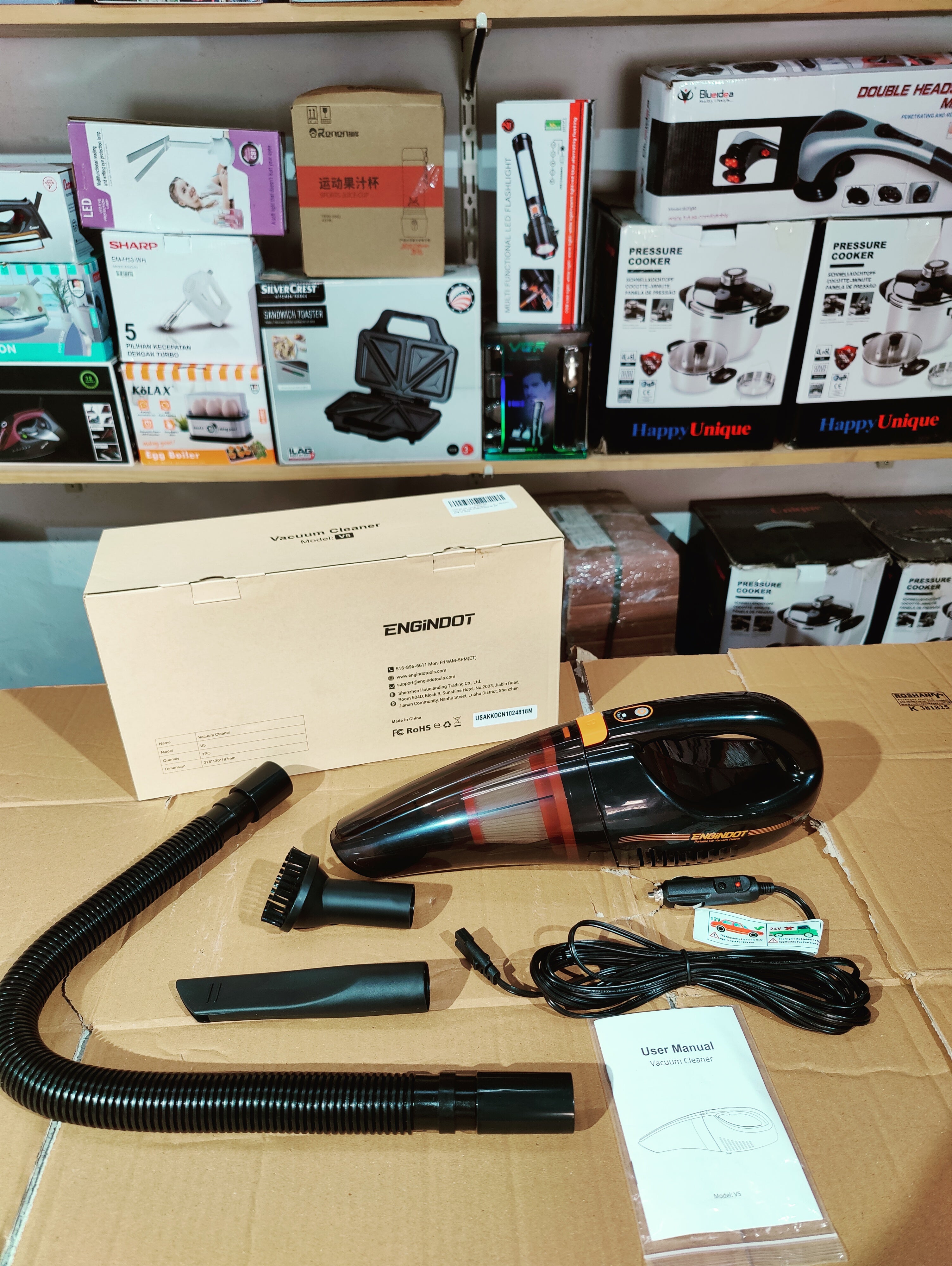 V5 Portable Rechargeable Vacuum Cleaner