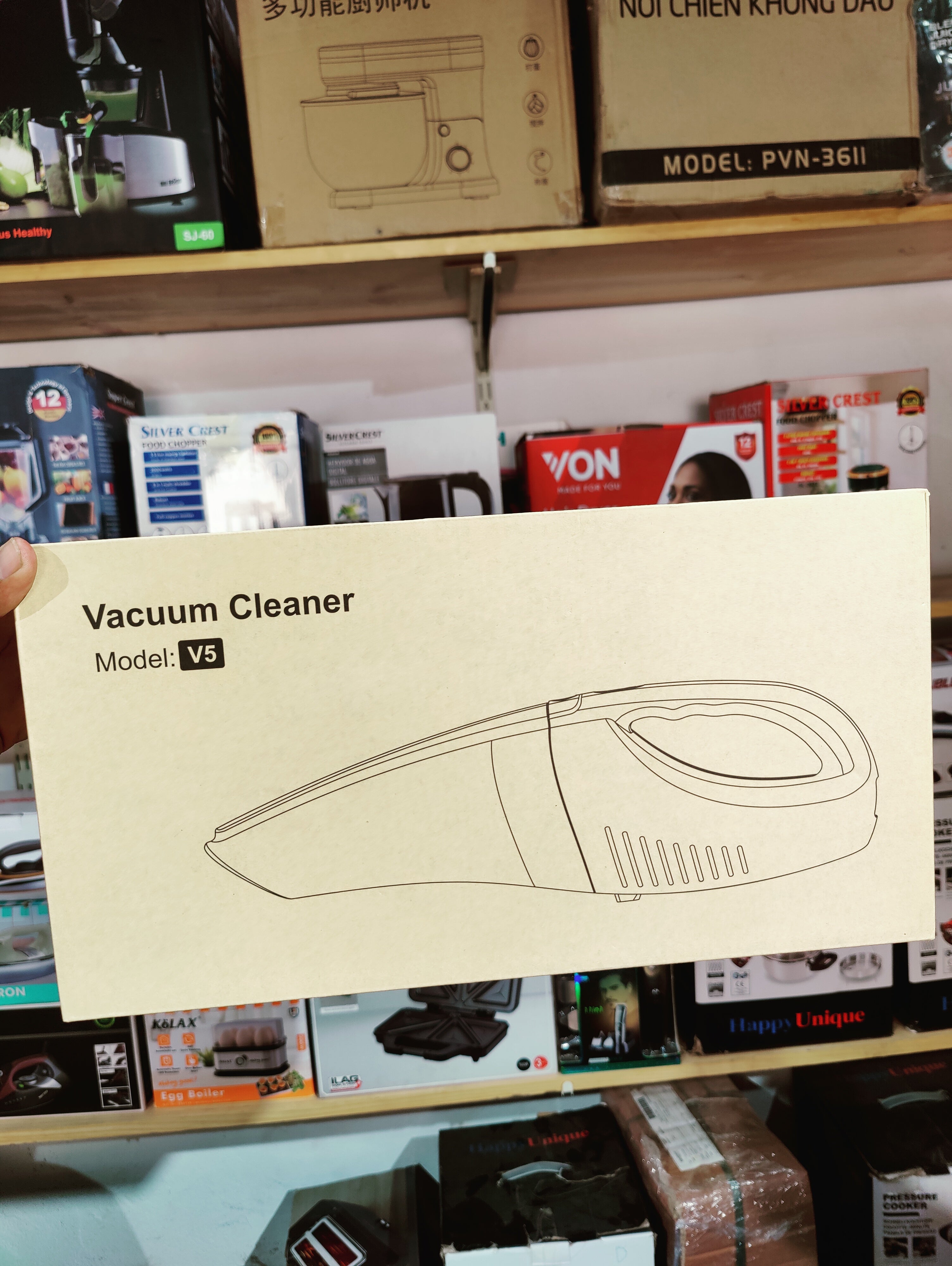 V5 Portable Rechargeable Vacuum Cleaner