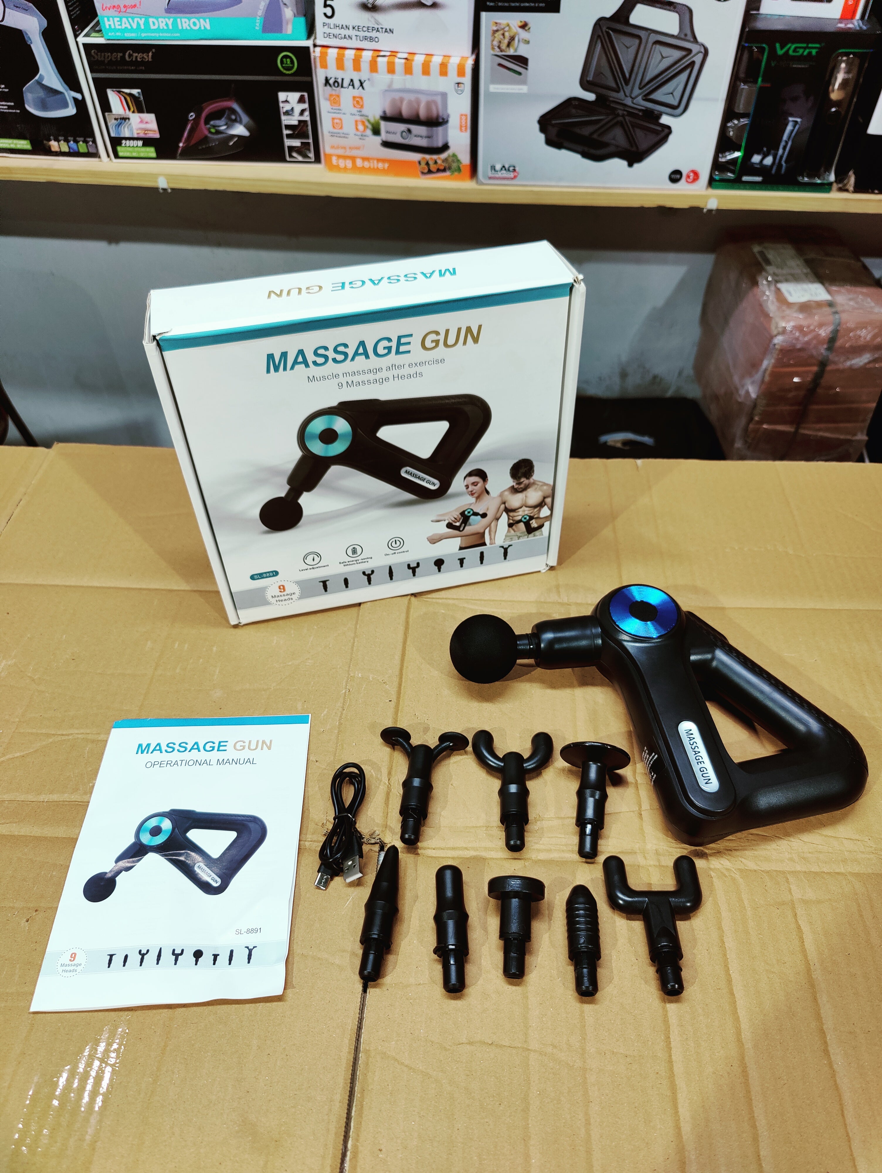 Amazon Lot 9in 1 Massage Gun