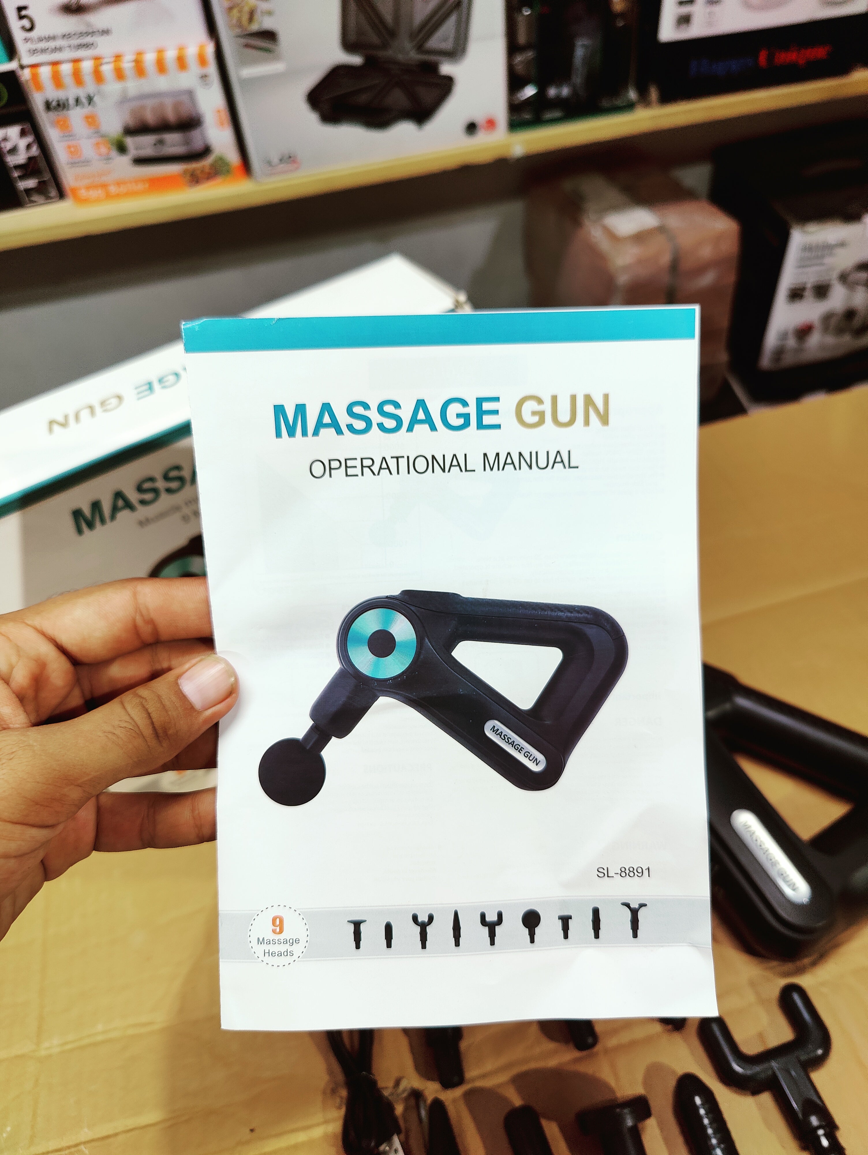 Amazon Lot 9in 1 Massage Gun
