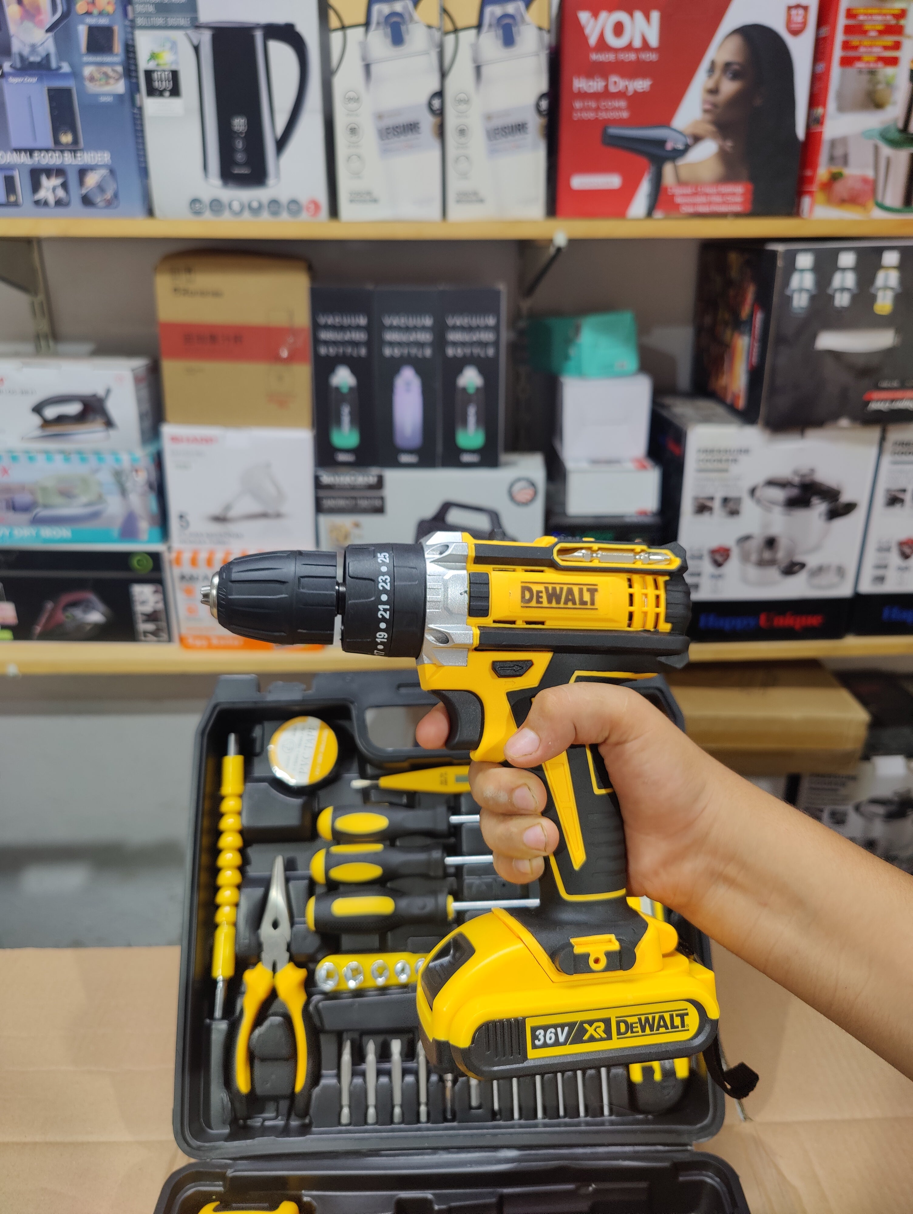 Dewalt 36v Drill Machine Set