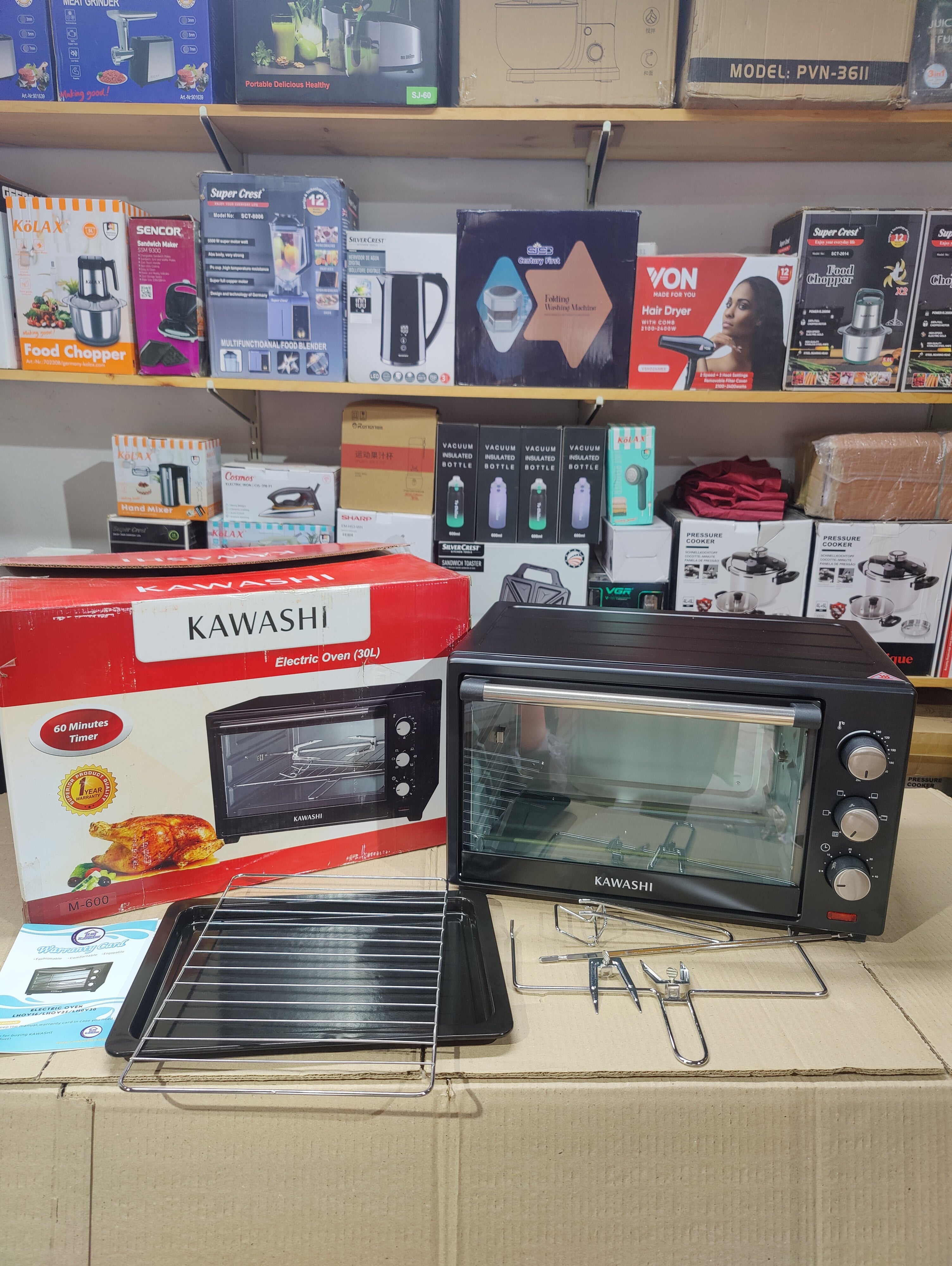 KAWASHI Electric Oven - 30 Litre