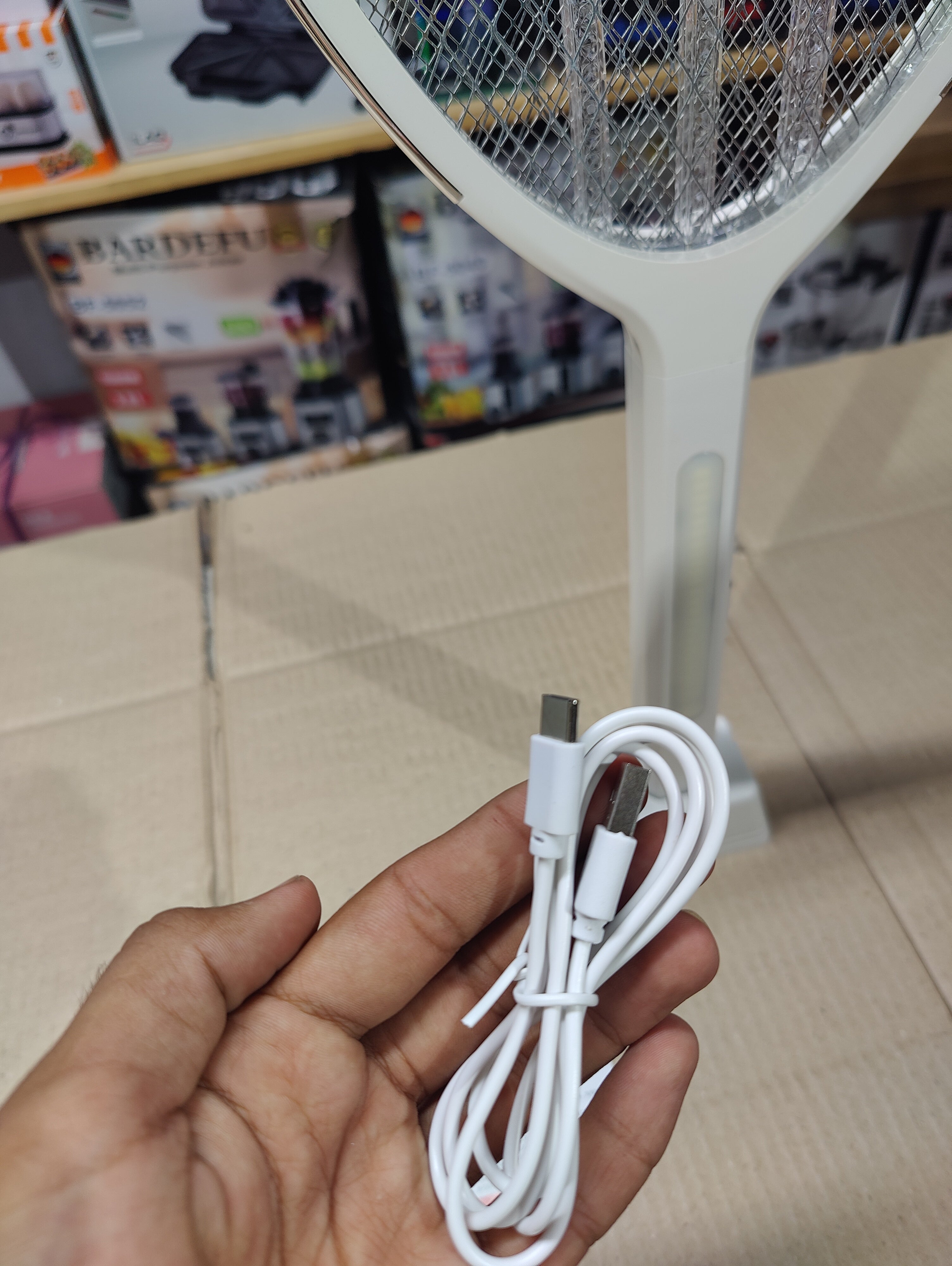 Dual Use Electric Mosquito Swatter