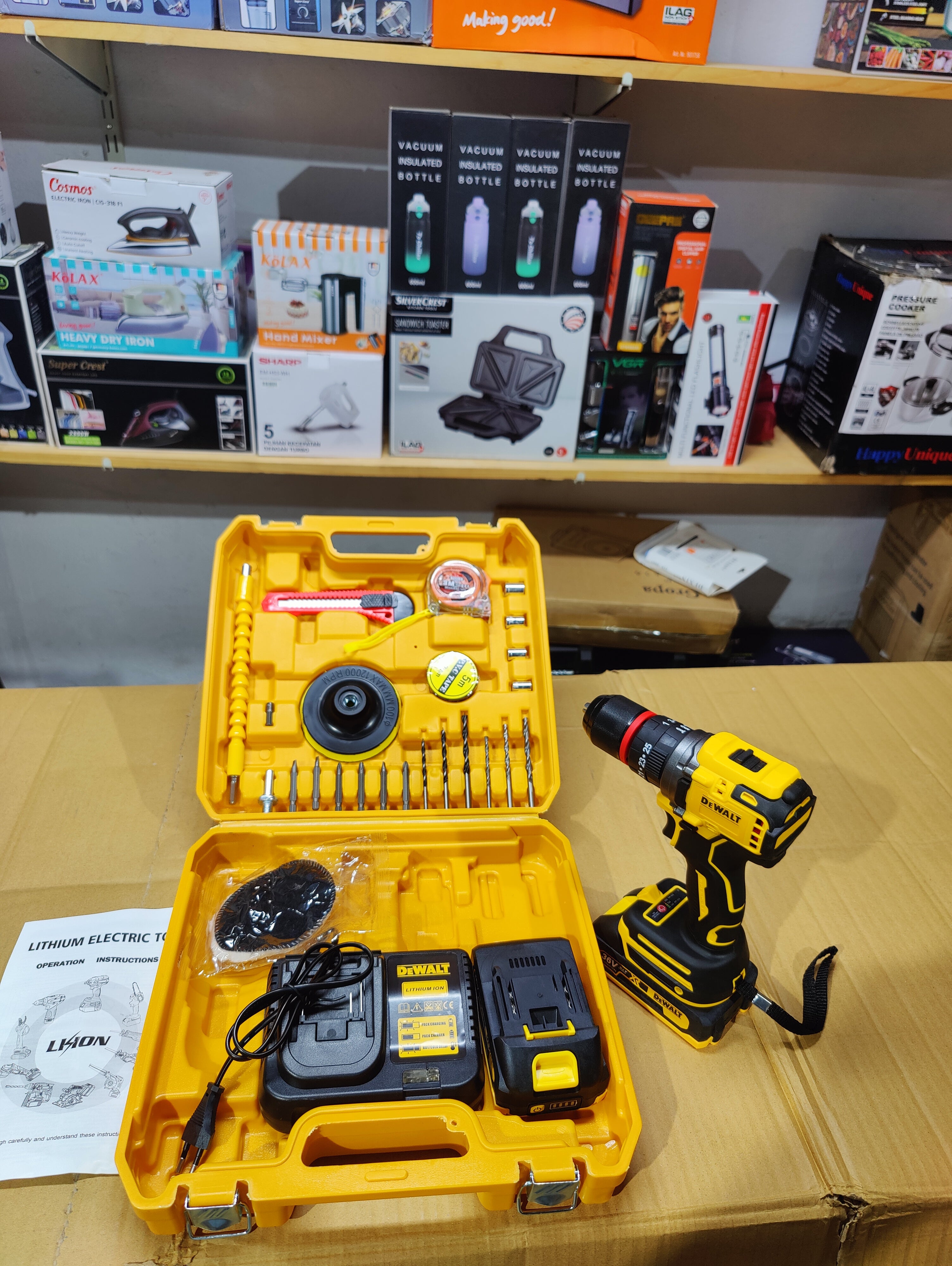 Dewalt Commercial Brushless Drill Machine 36v
