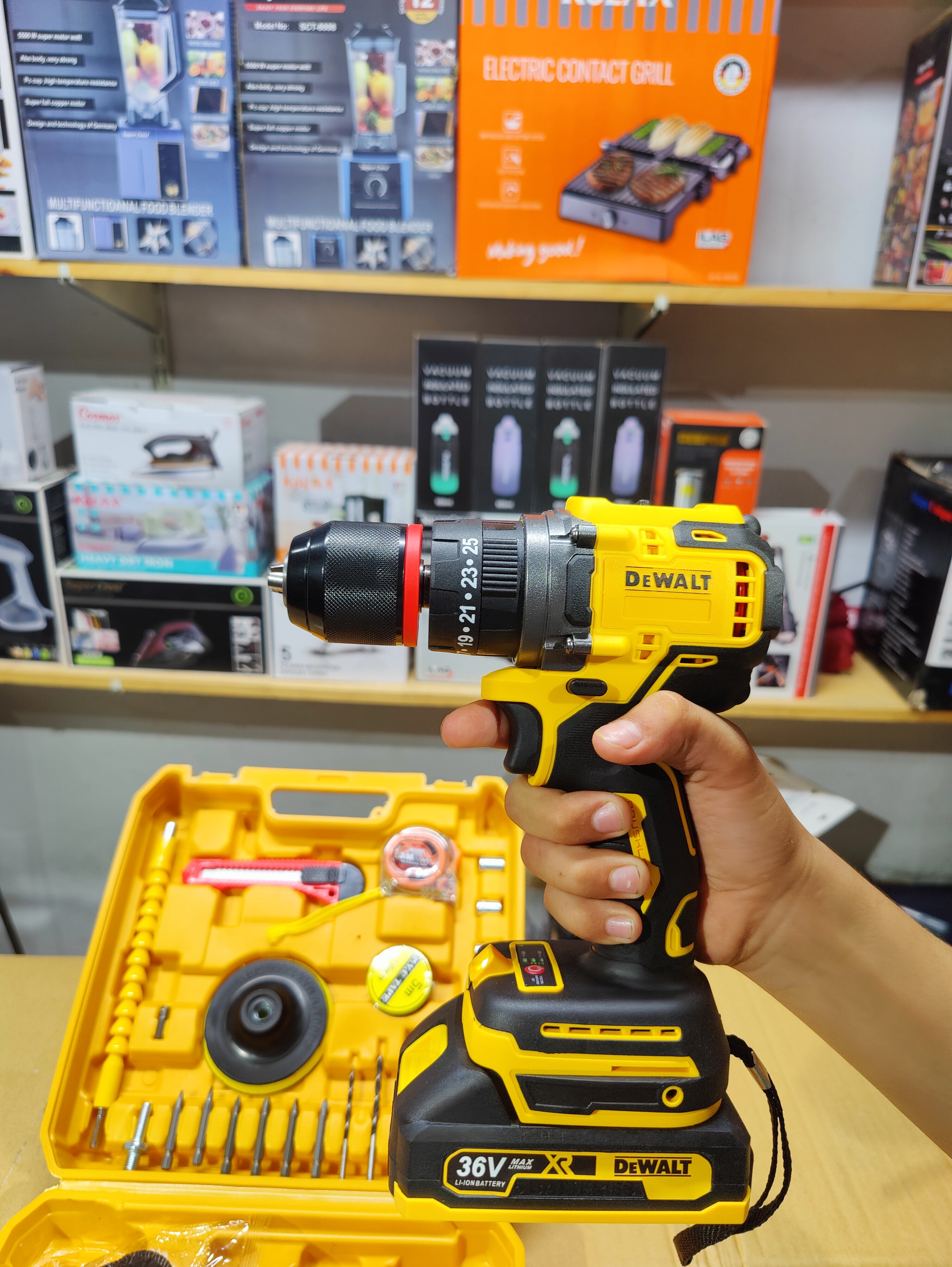 Dewalt Commercial Brushless Drill Machine 36v