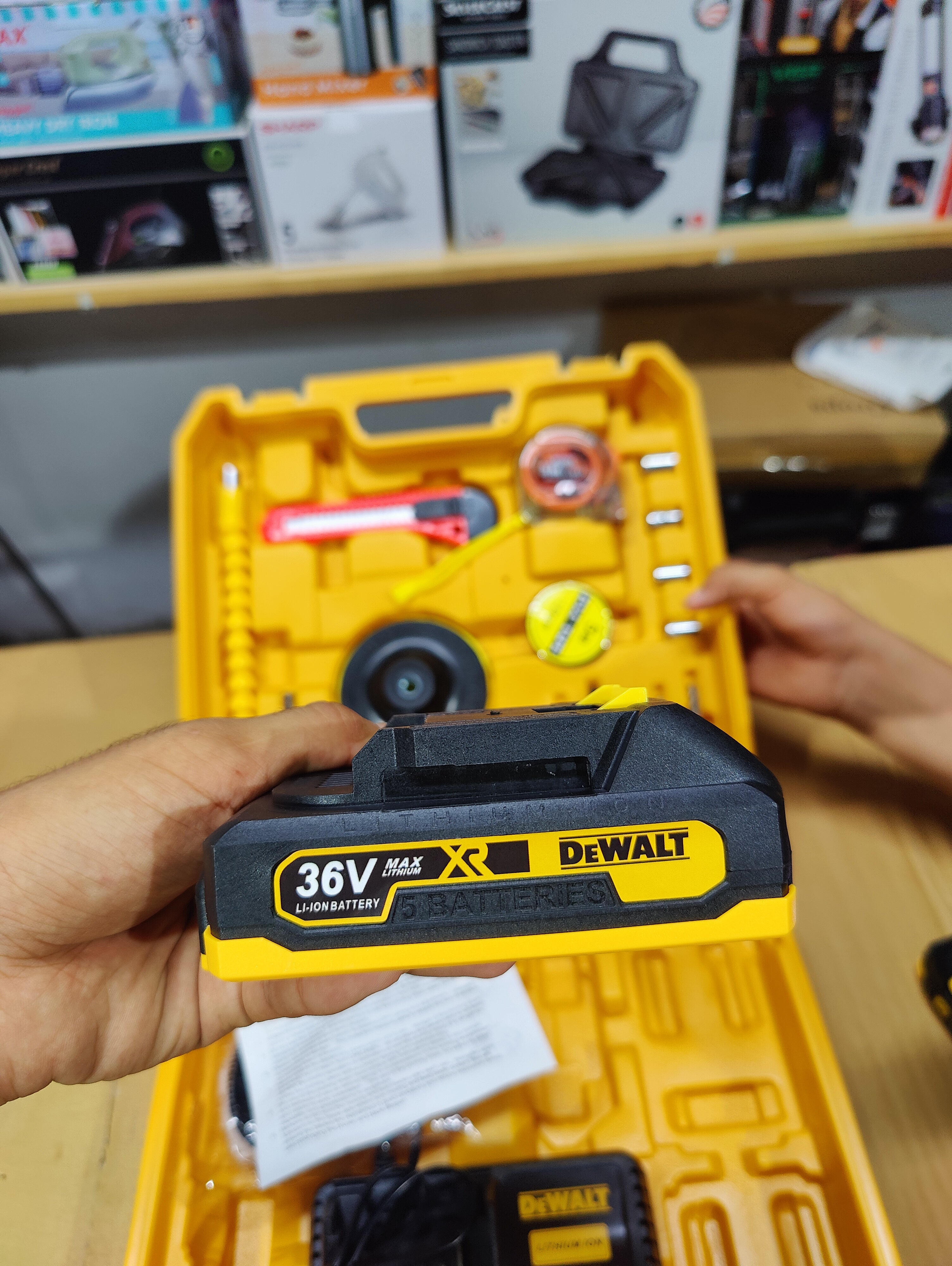 Dewalt Commercial Brushless Drill Machine 36v