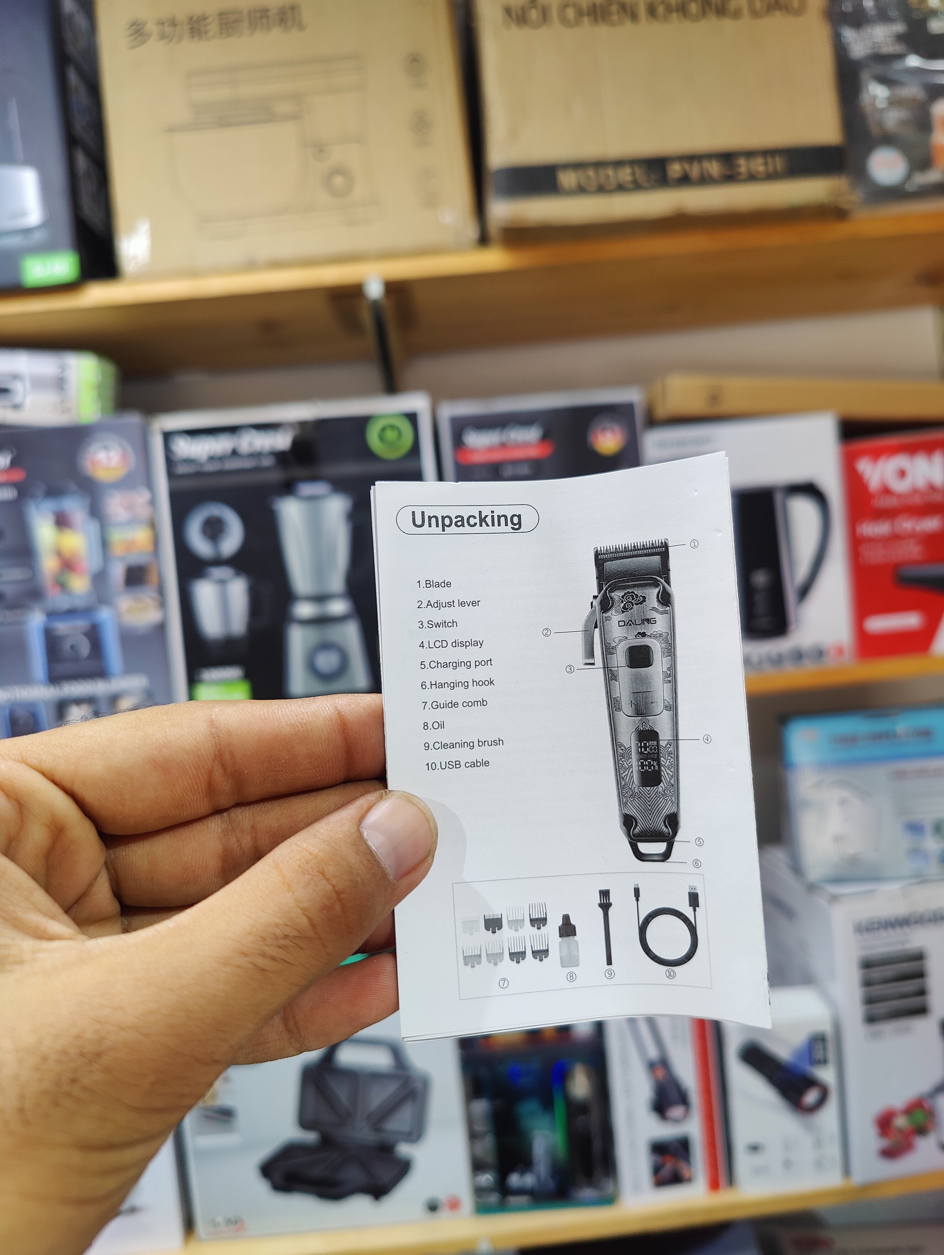 Daling Professional Hair Clipper