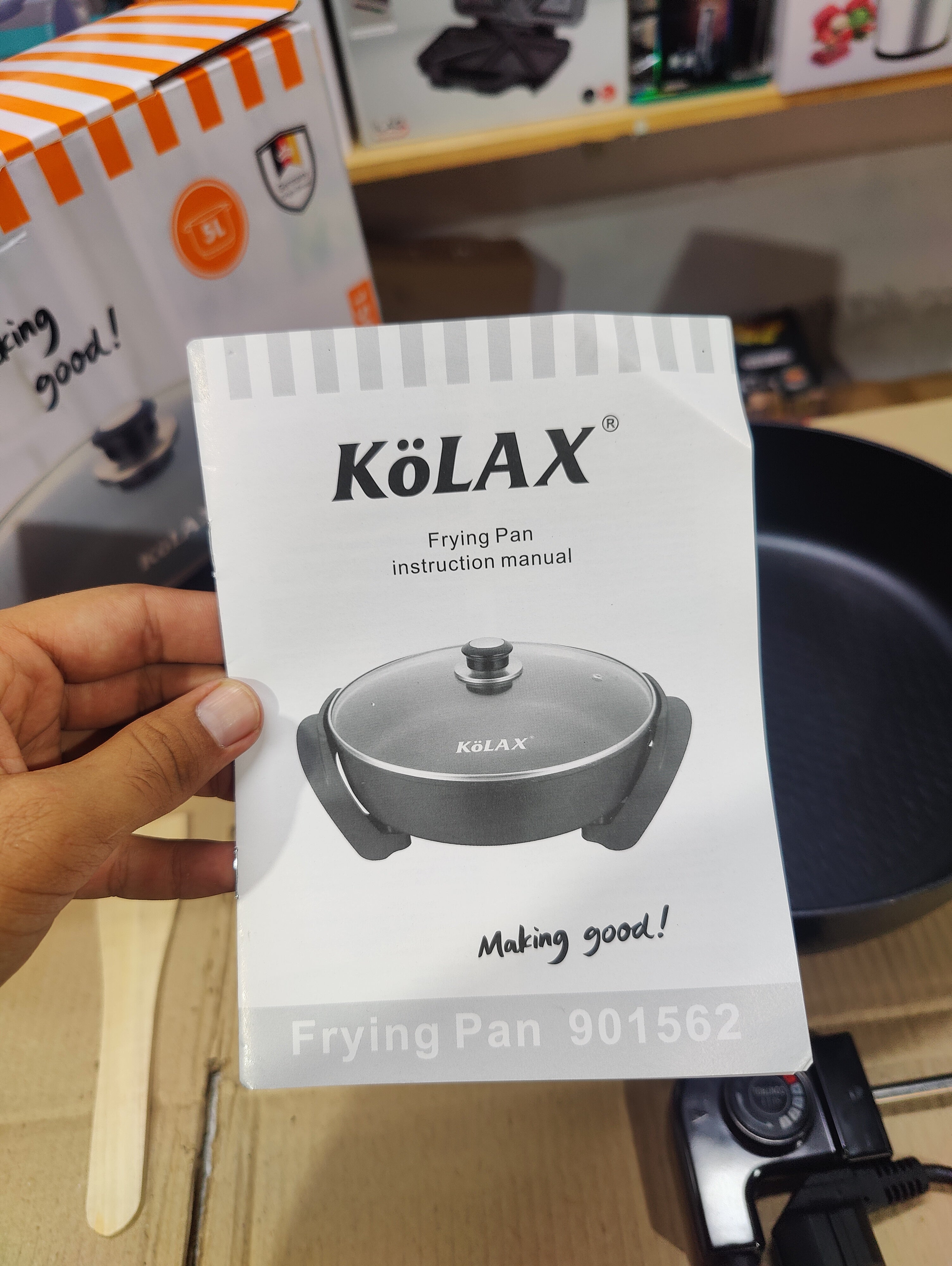 Kolax 5L Electric Frying Pan