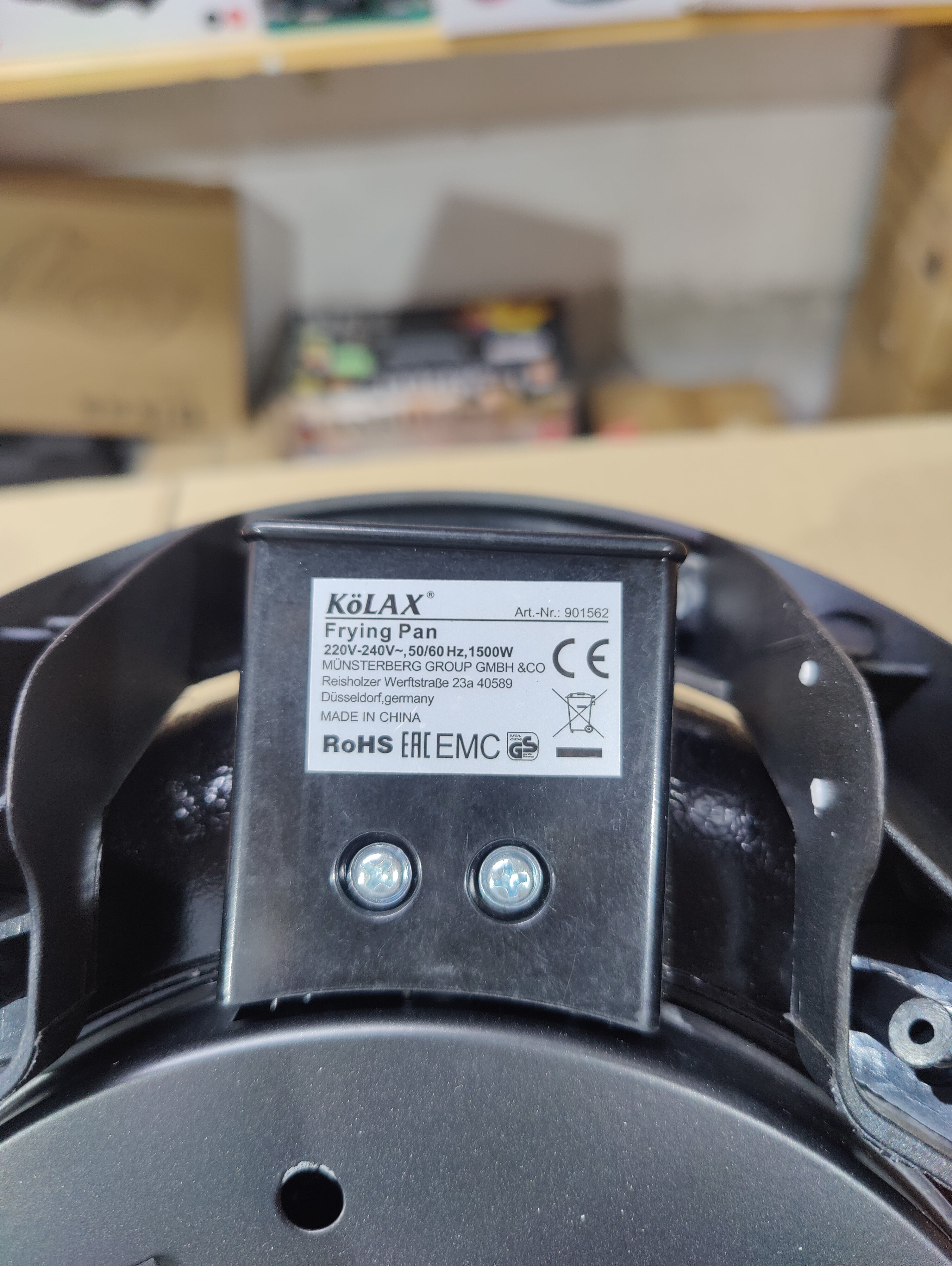Kolax 5L Electric Frying Pan