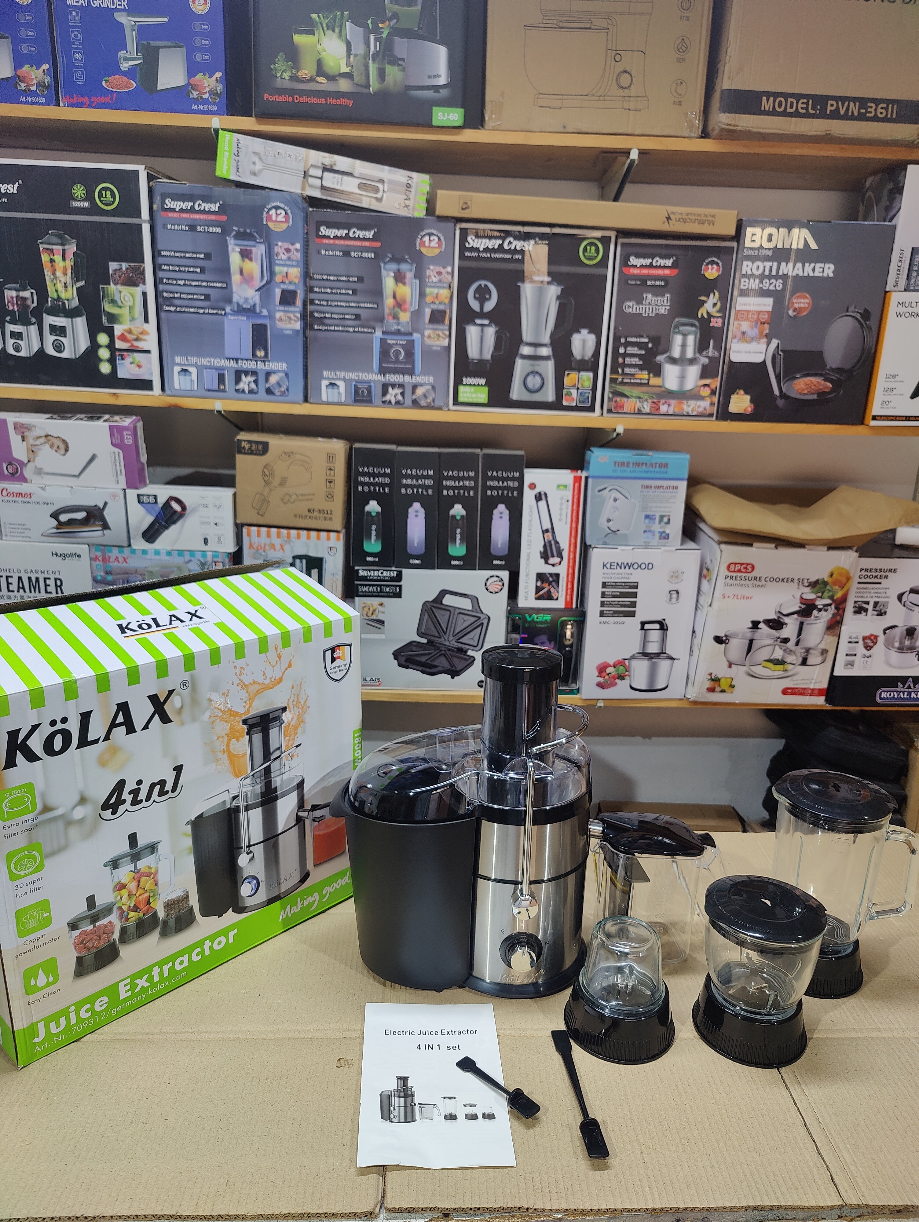 Kolax 4-in-1 Food Factory