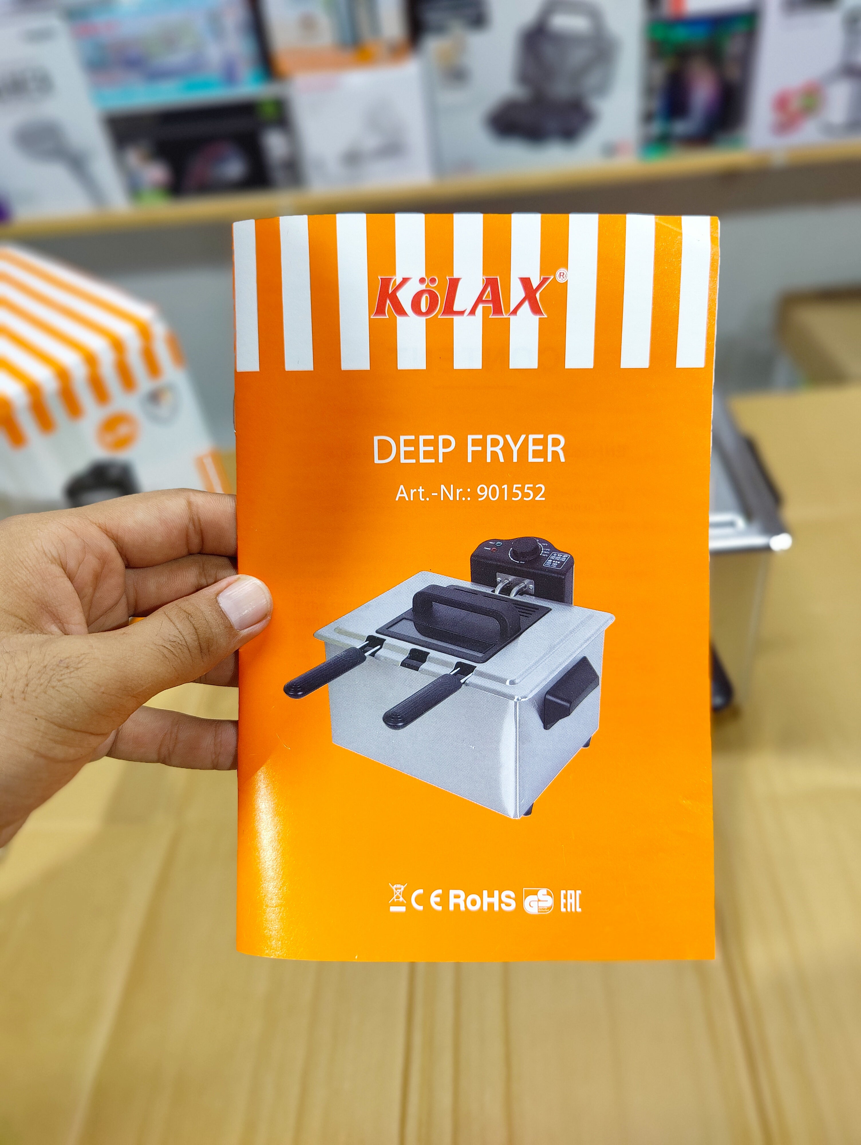 Imported Kolax 5L Deep Fryer
