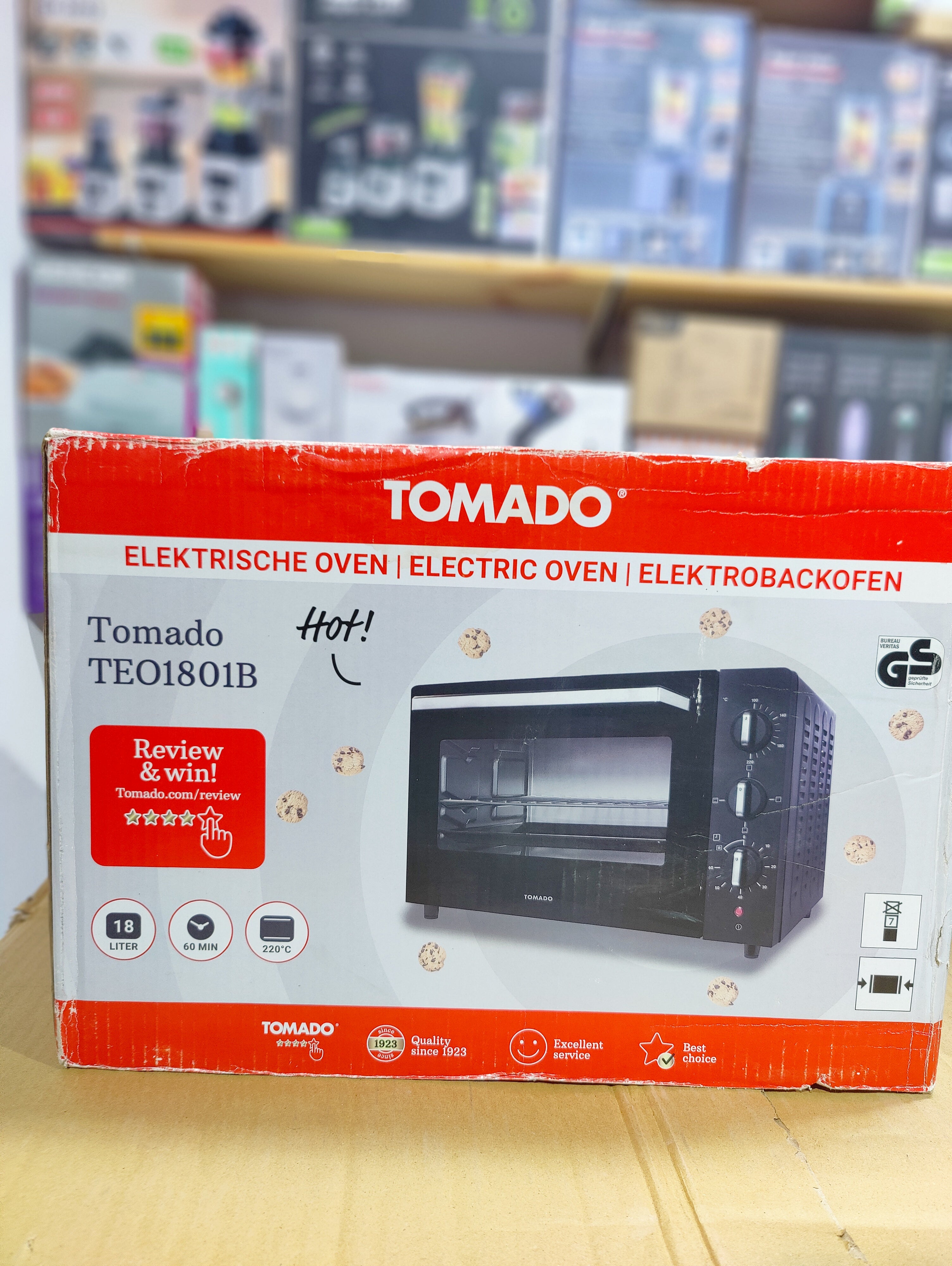 Lot Imported Tomado 18L Baking Oven