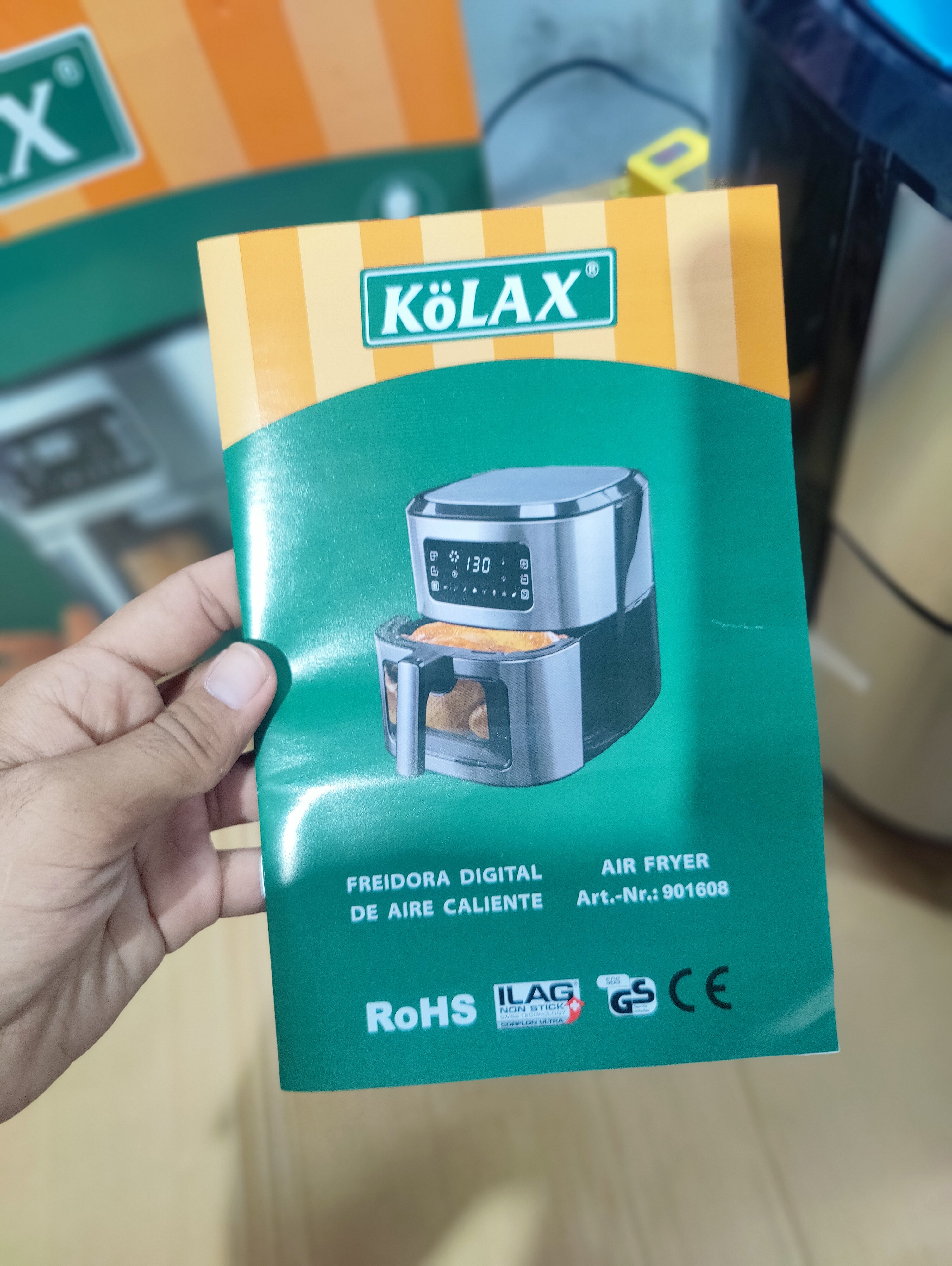 Kolax Digital Air Fryer 6.5L