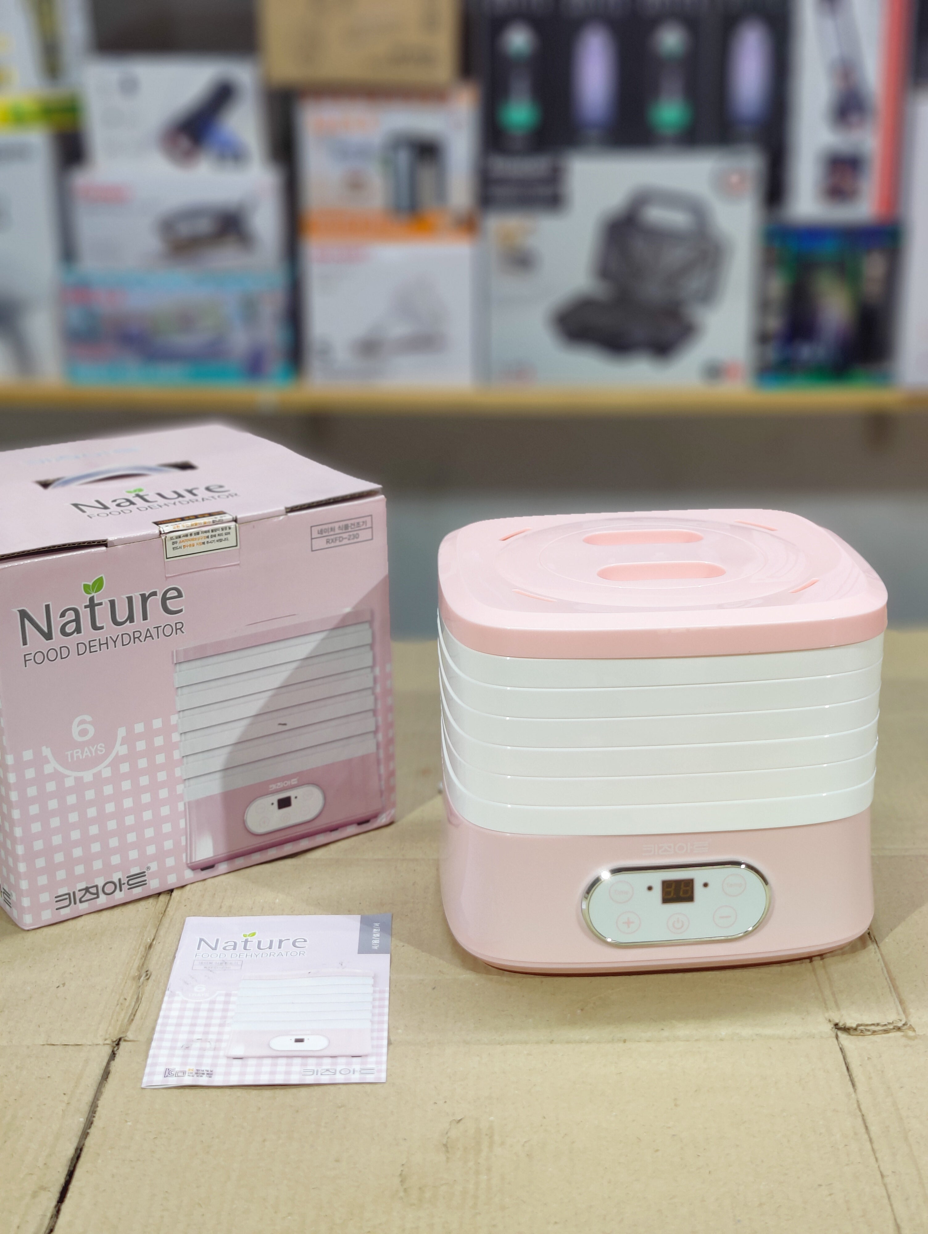 Imported Nature 6 Trays Food Dehydrator with Timer