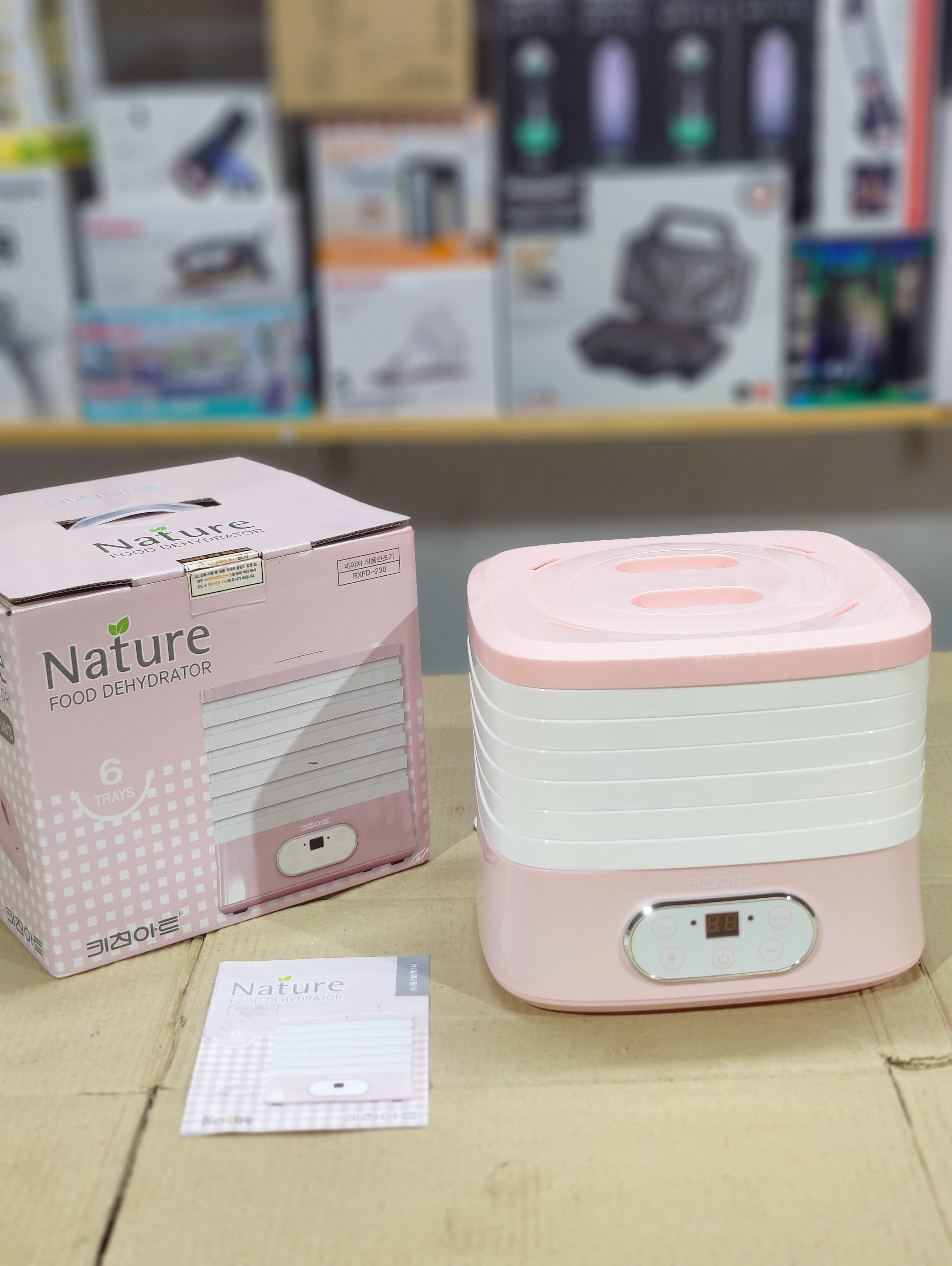 Imported Nature 6 Trays Food Dehydrator with Timer