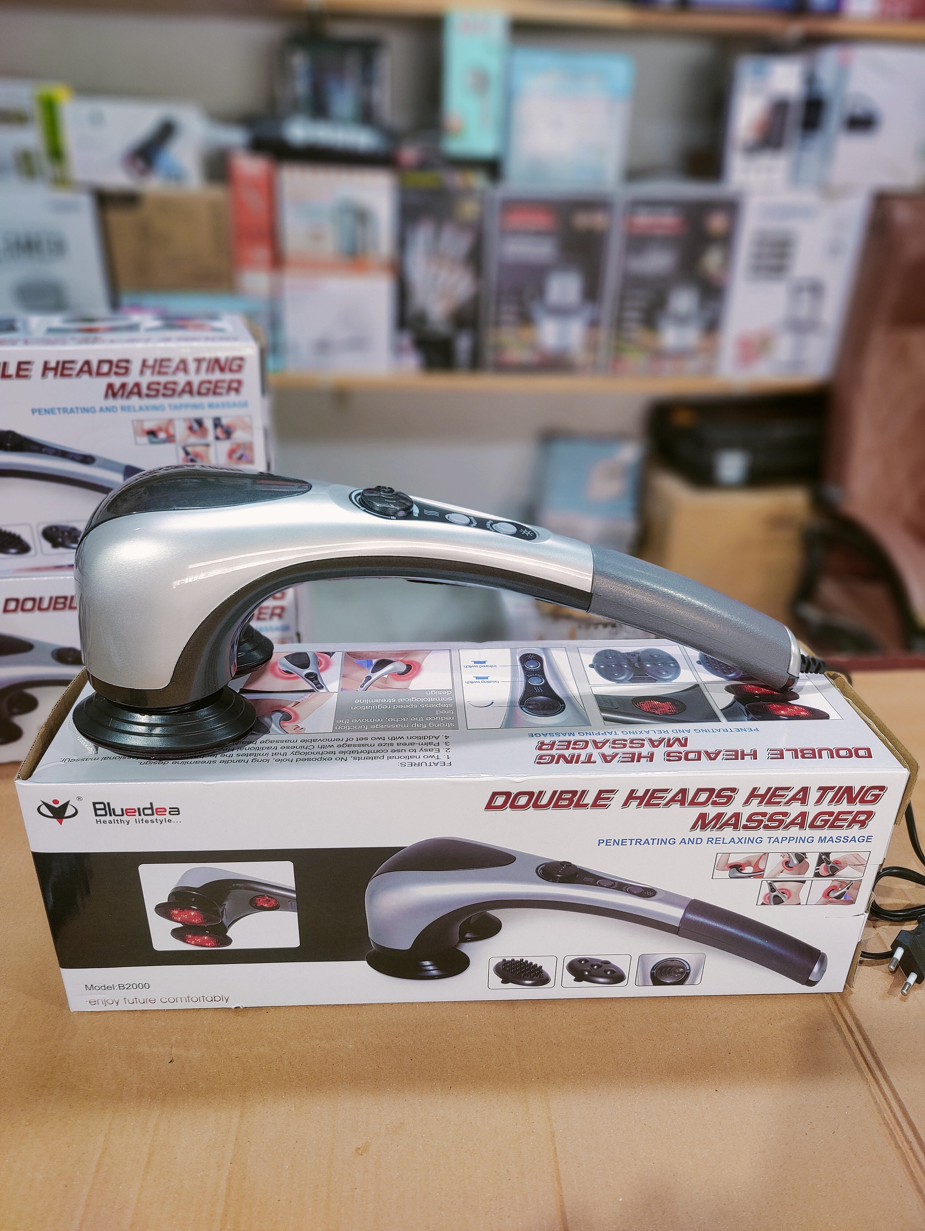 Blueidea Infrared Powerful Double Heating Massager