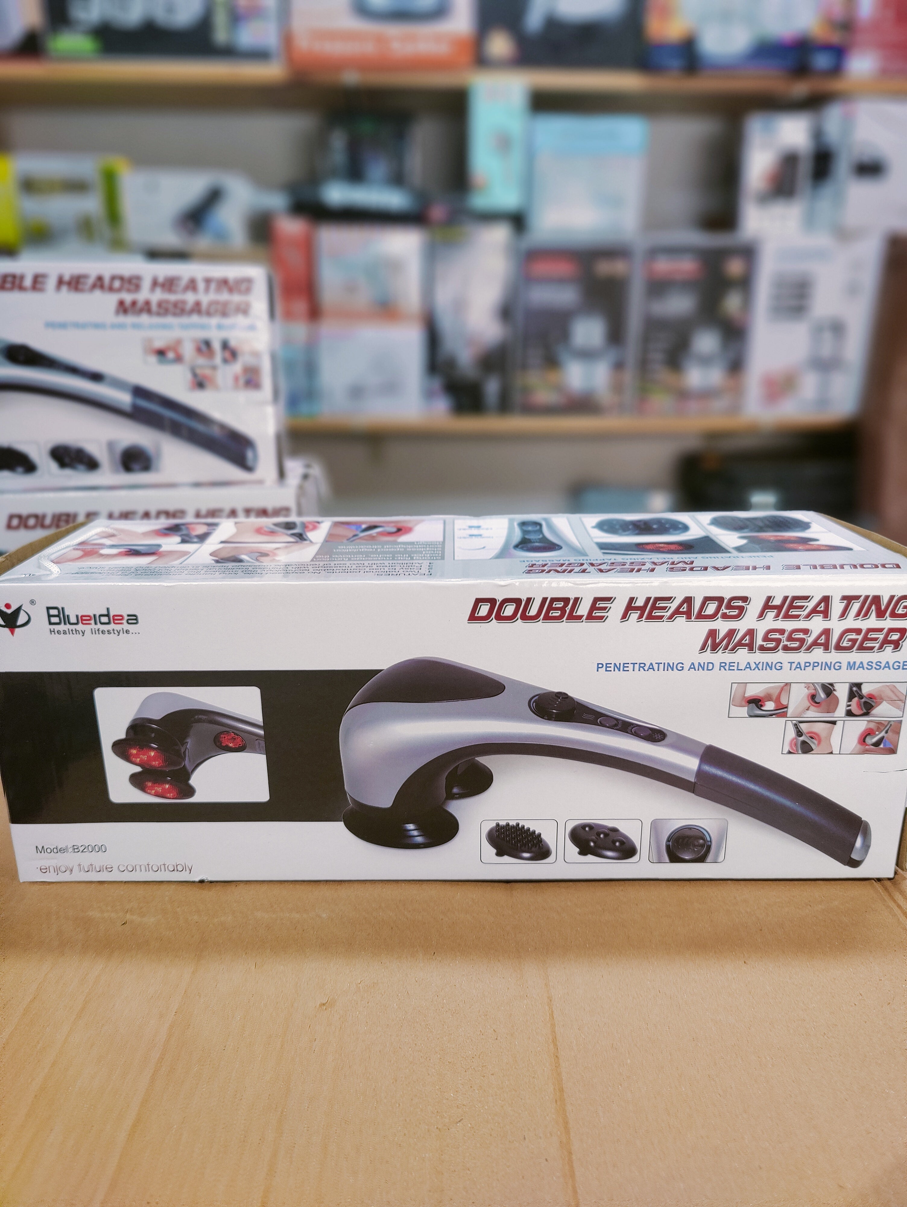 Blueidea Infrared Powerful Double Heating Massager