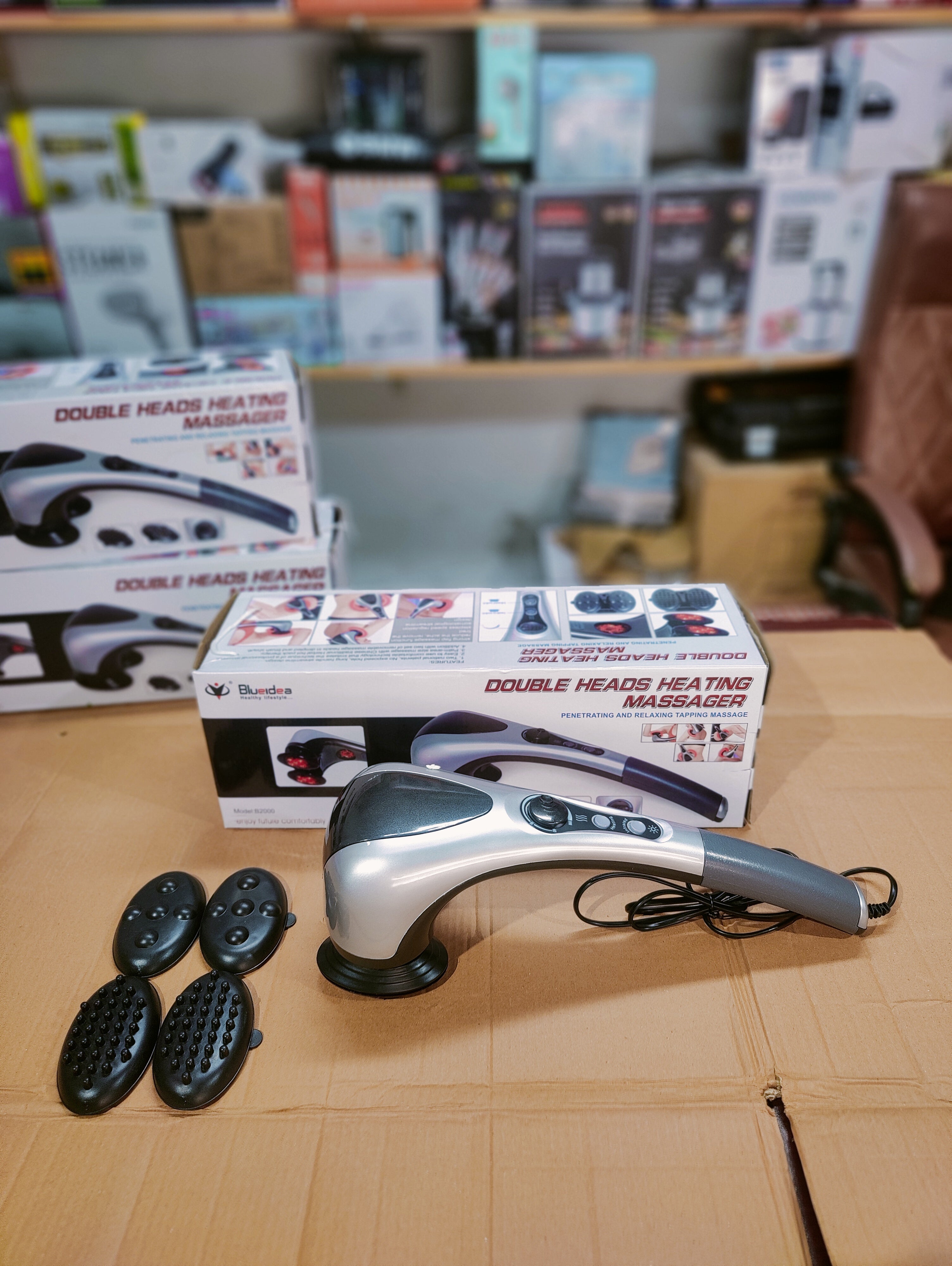 Blueidea Infrared Powerful Double Heating Massager