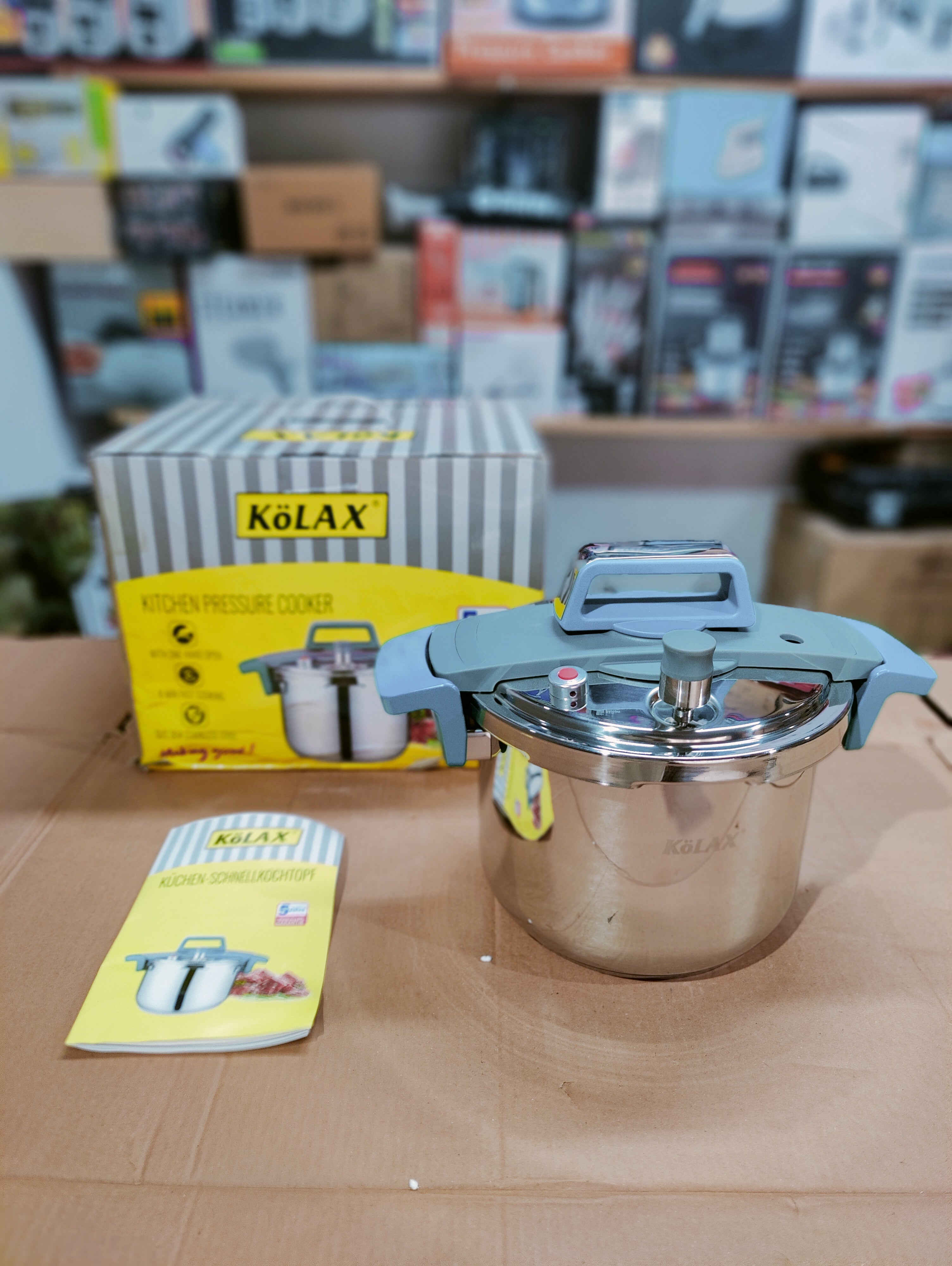 Imported Kolax Pressure Cooker -6 Litre