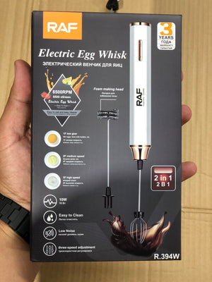 Raf 3 in 1 Milk Coffee Frother & Egg Whisker