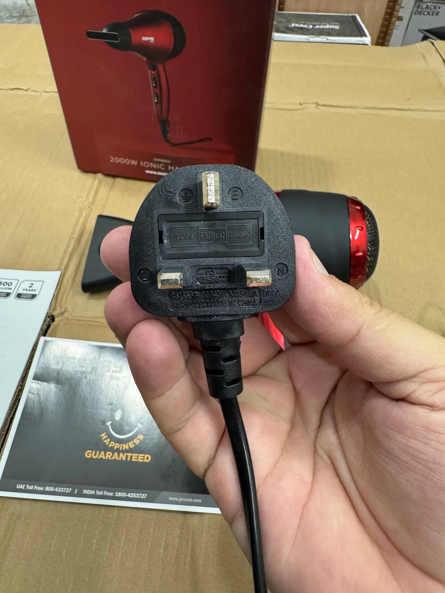 Geepas Ionic Hair Dryer GHD 86018