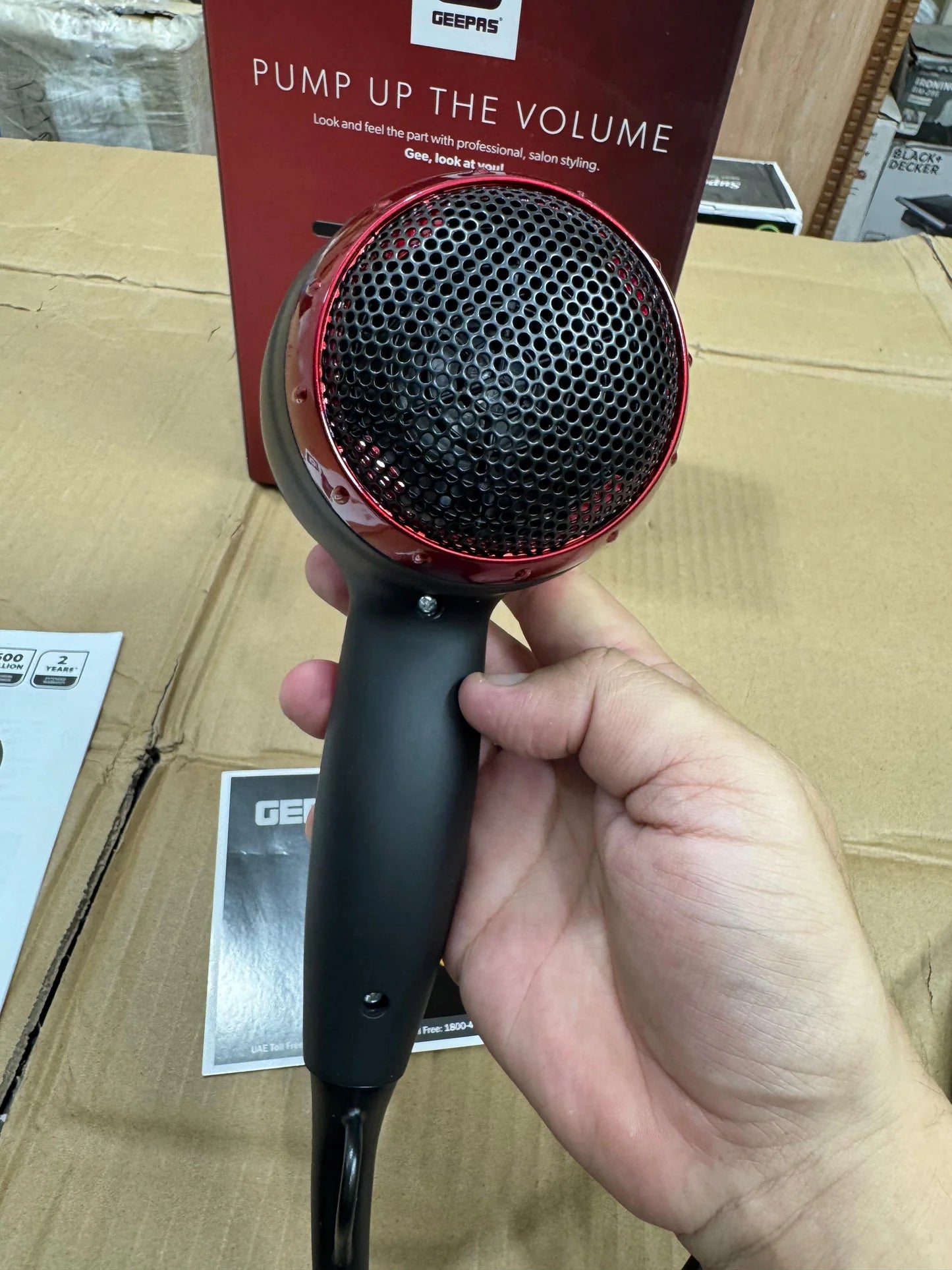 Geepas Ionic Hair Dryer GHD 86018