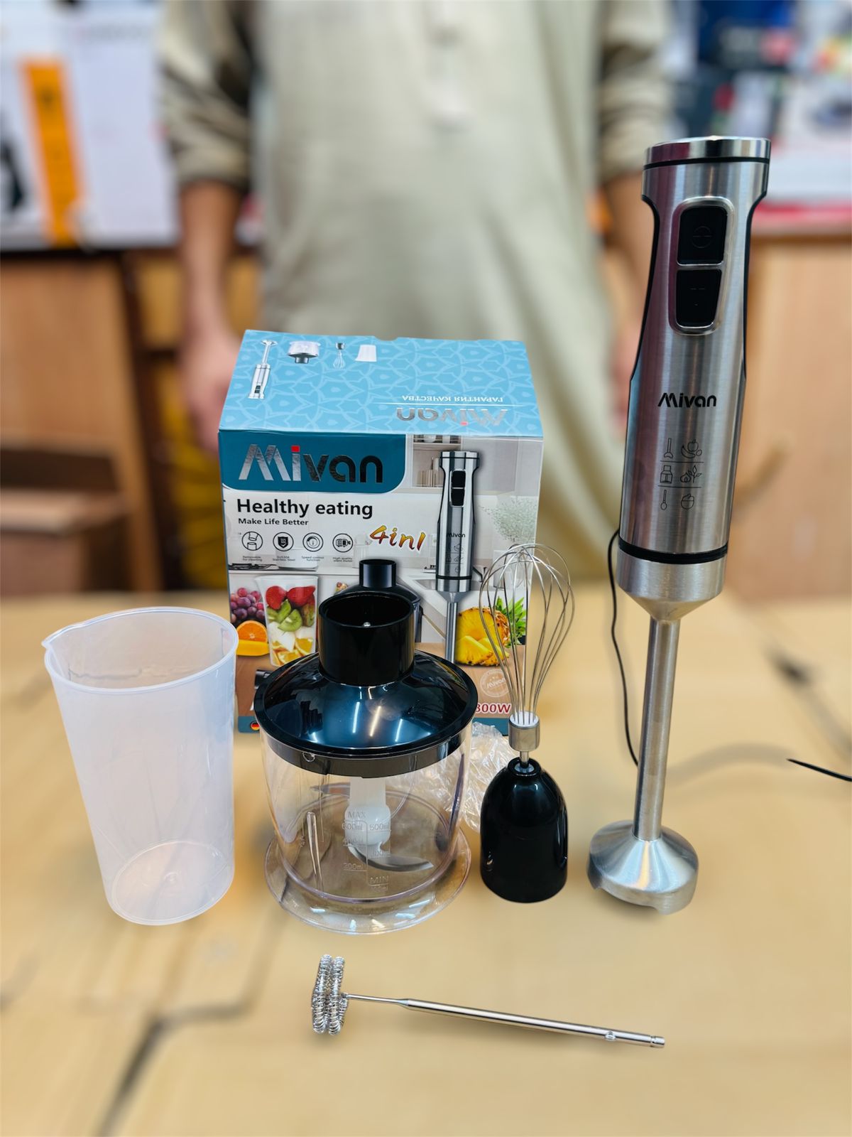 MIVAN 4in 1 Hand Blender Set MI-BL305