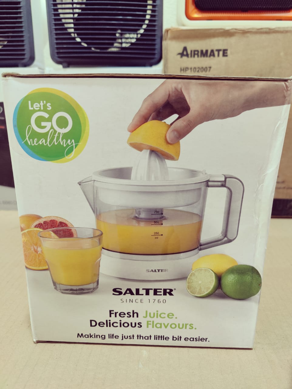Imported Salter Electric Citrus Juicer