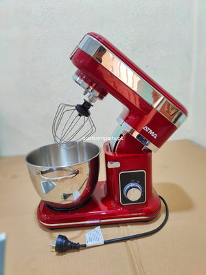 Atma Stand Mixer With Steel Bowl and Three Attachments