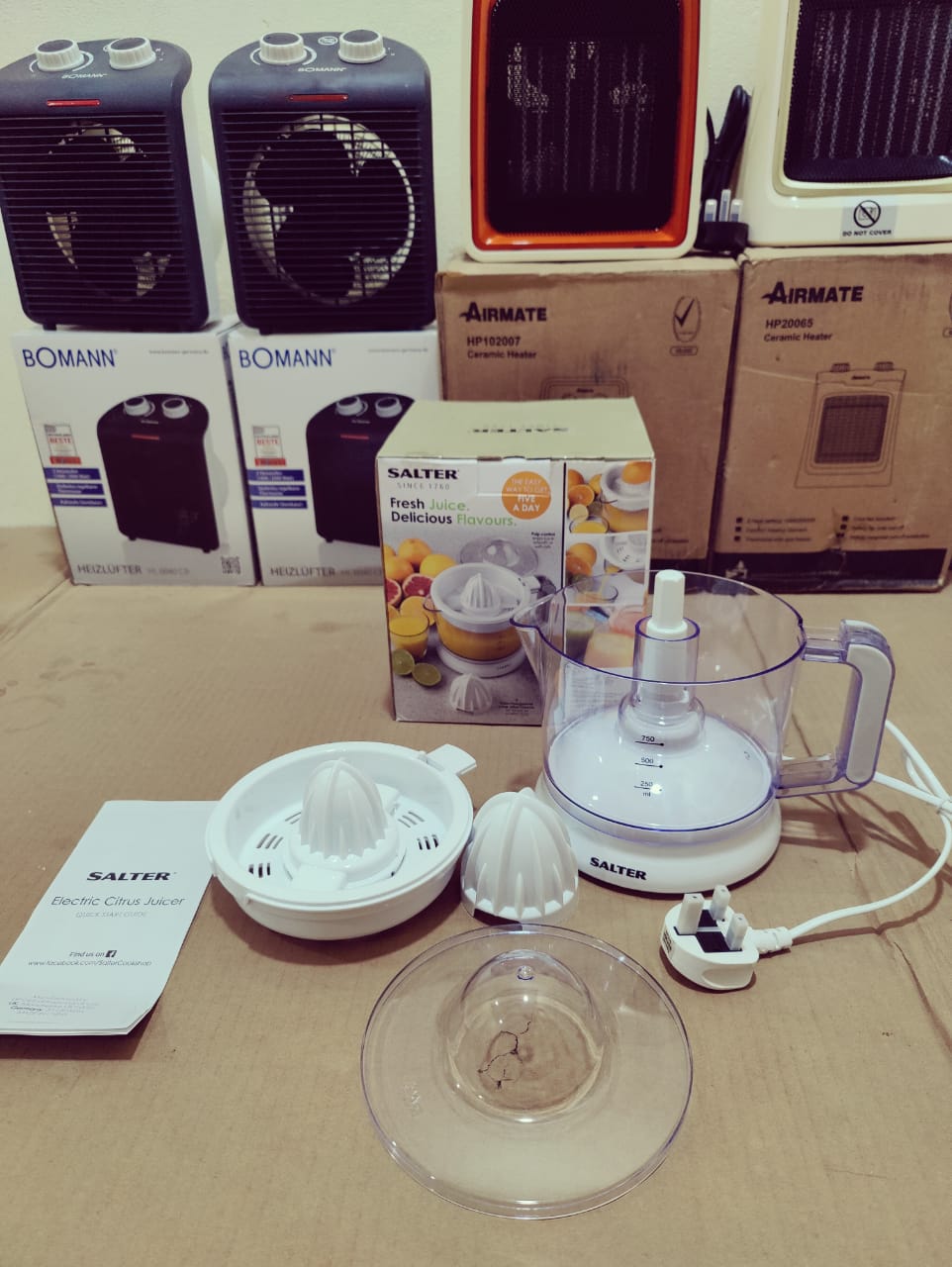 Imported Salter Electric Citrus Juicer