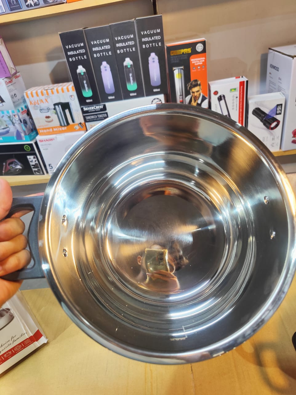 Imported Stainless Steel Automatic Pressure Cooker- 5L + 7L