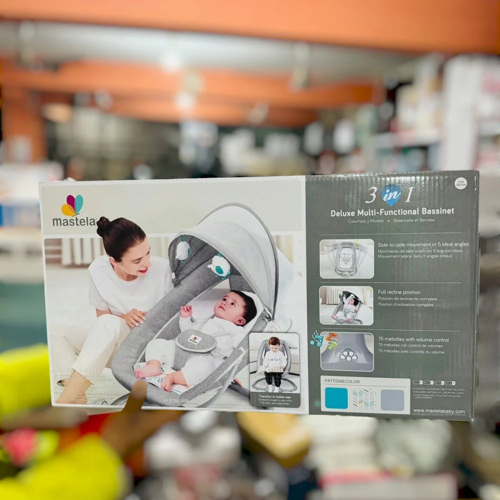 Deluxe Multi-Function 3 in 1 Bassinet