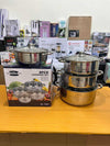 Imported BERGHOME 4 Piece Cookware Set